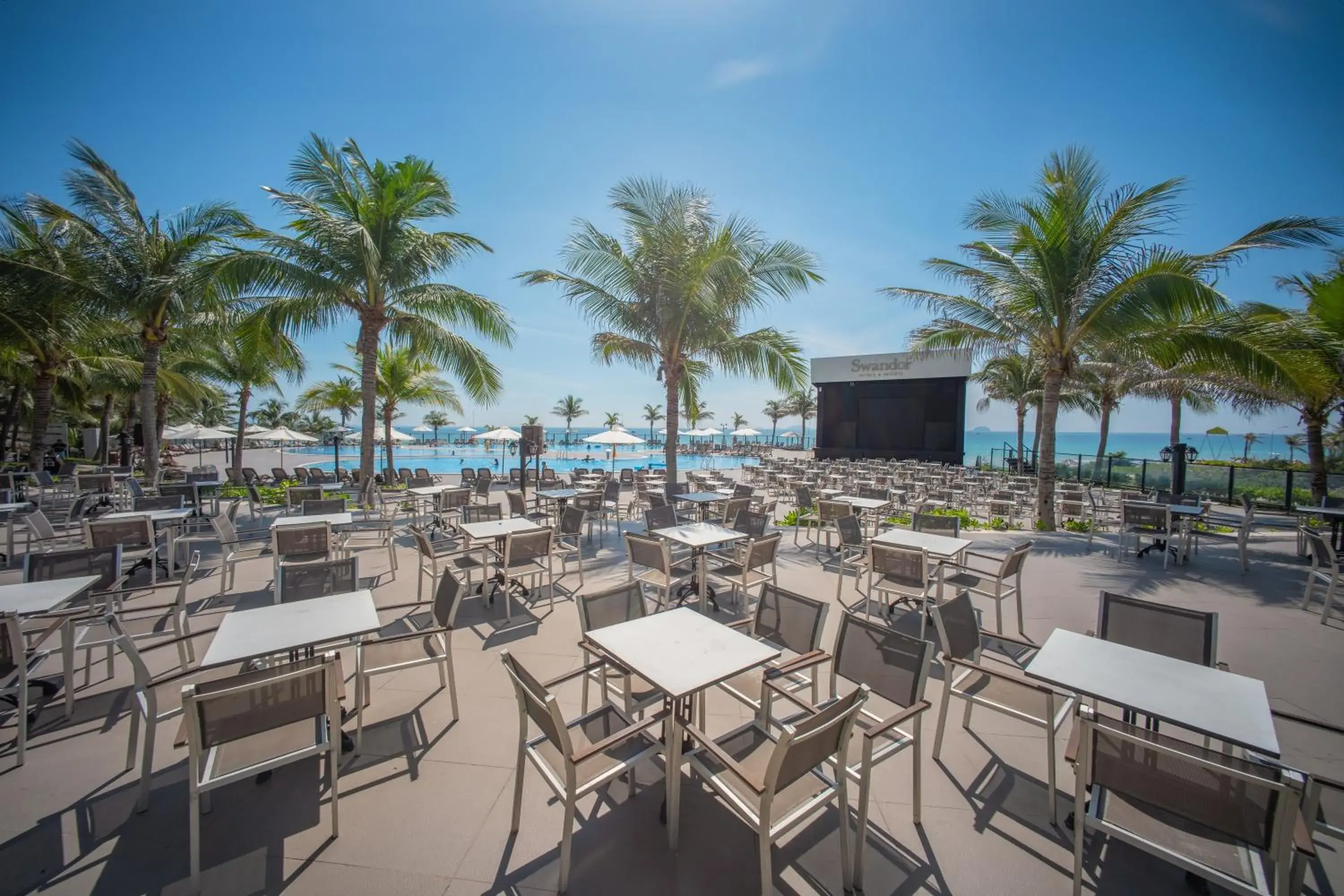 Swimming pool in Swandor Cam Ranh Resort-Ultra All Inclusive Swimming pool in Swandor Cam Ranh Resort-Ultra All Inclusive