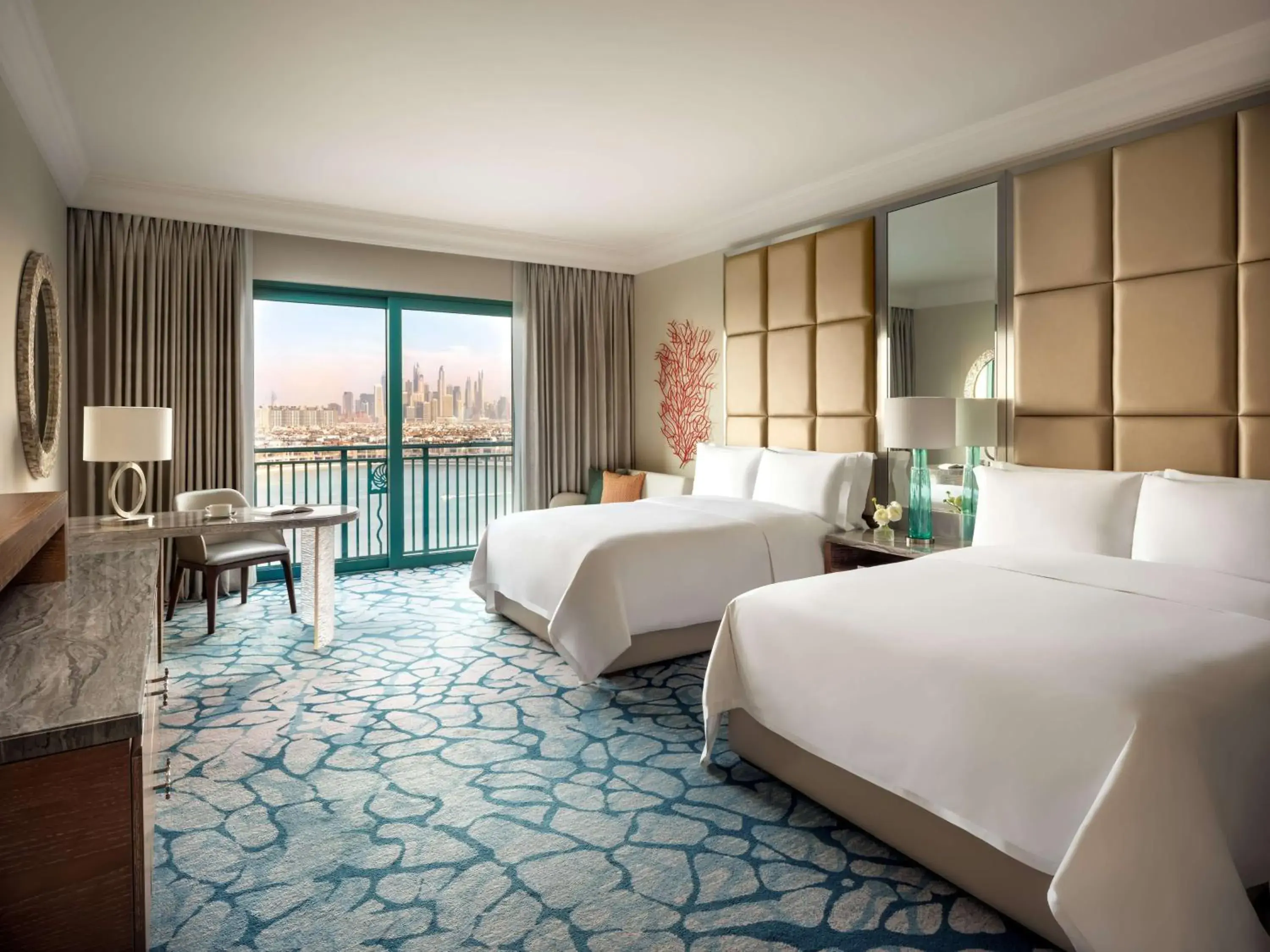 Bedroom, Bed in Atlantis, The Palm Bedroom, Bed in Atlantis, The Palm