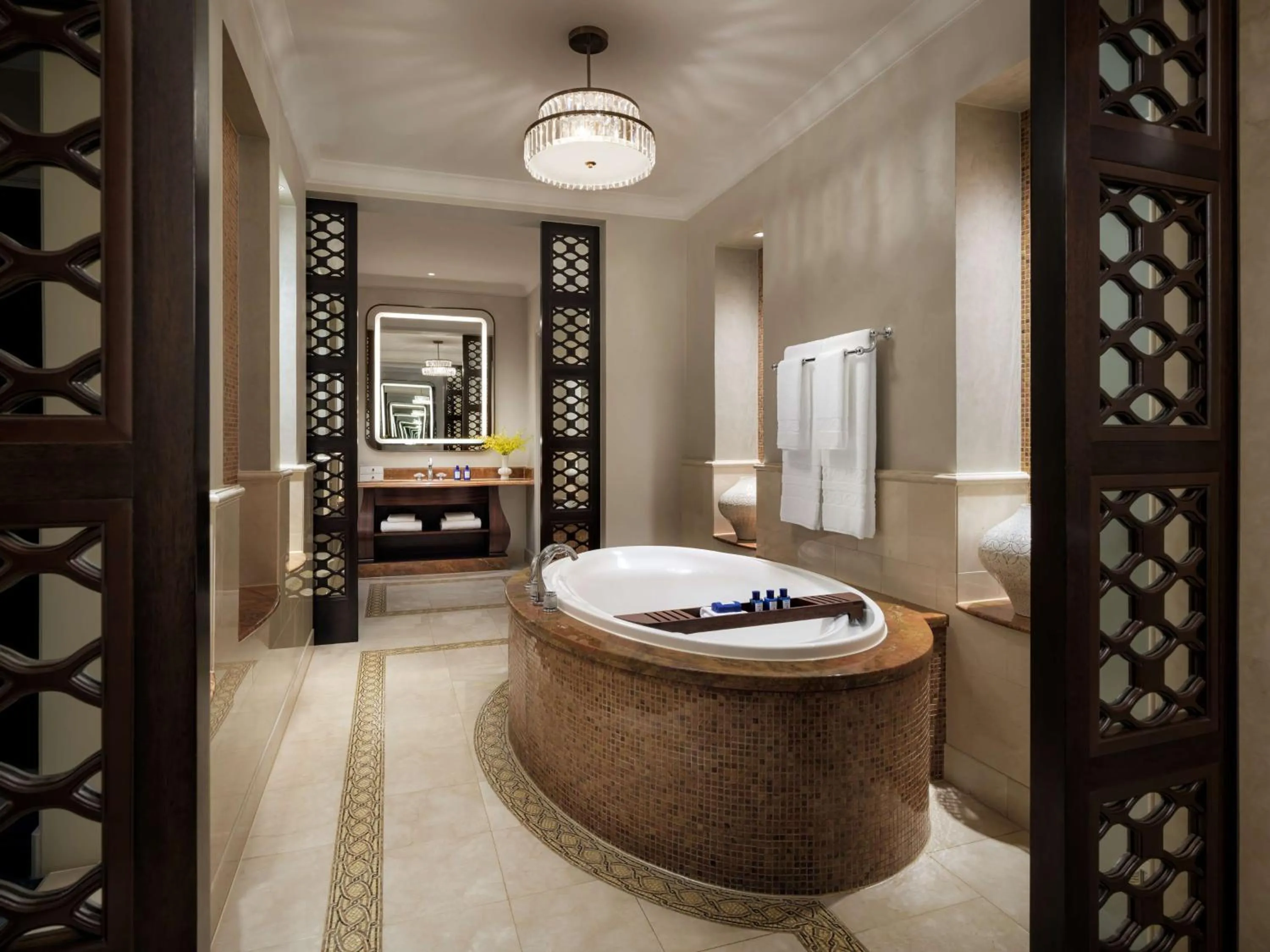 Bathroom in Atlantis, The Palm