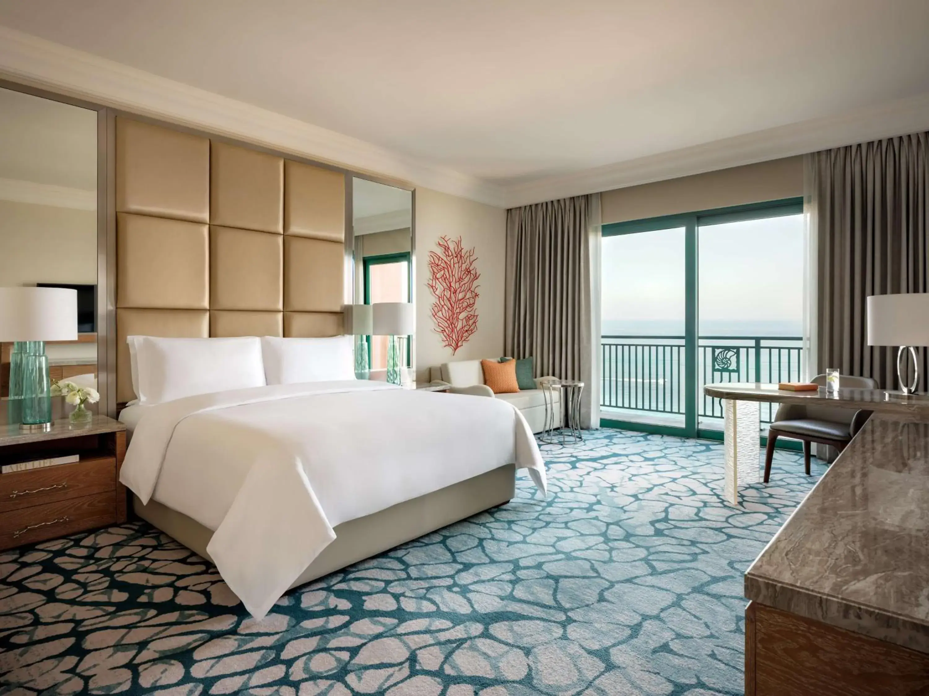 Bedroom, Bed in Atlantis, The Palm Bedroom, Bed in Atlantis, The Palm