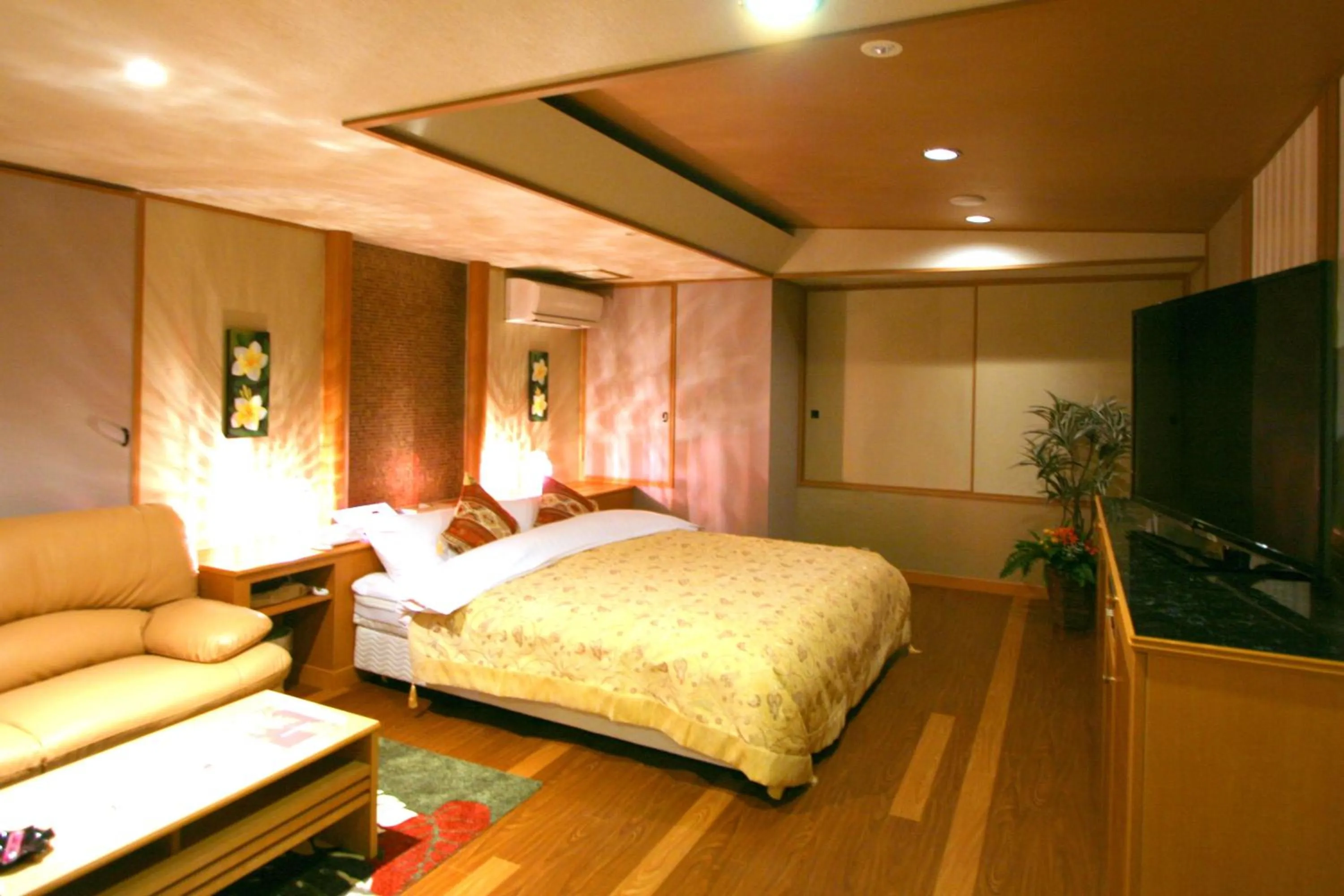 Bedroom, Bed in AURA Resort Iga (Adult Only)