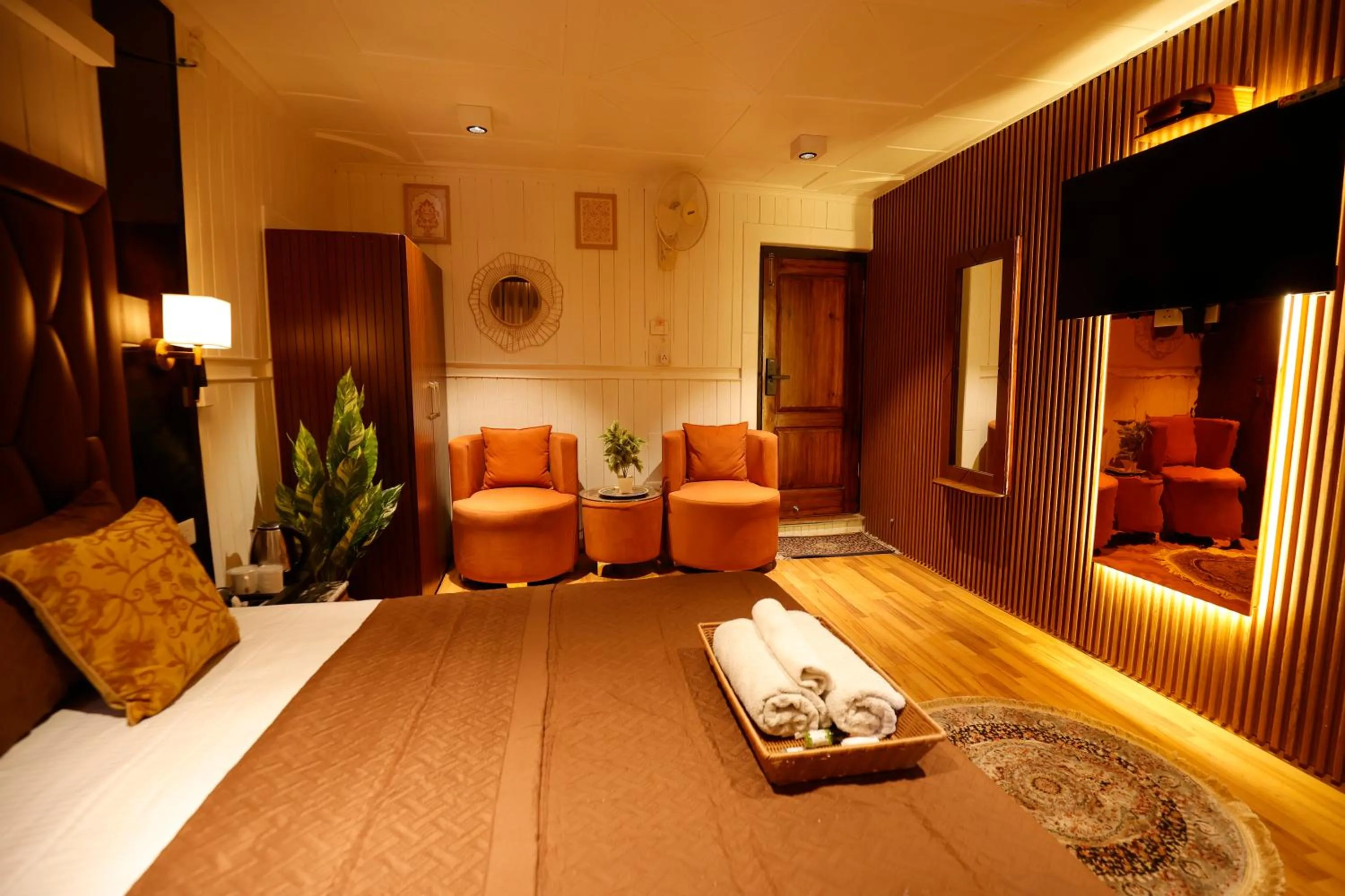 Bed in Walisons Peace Resort