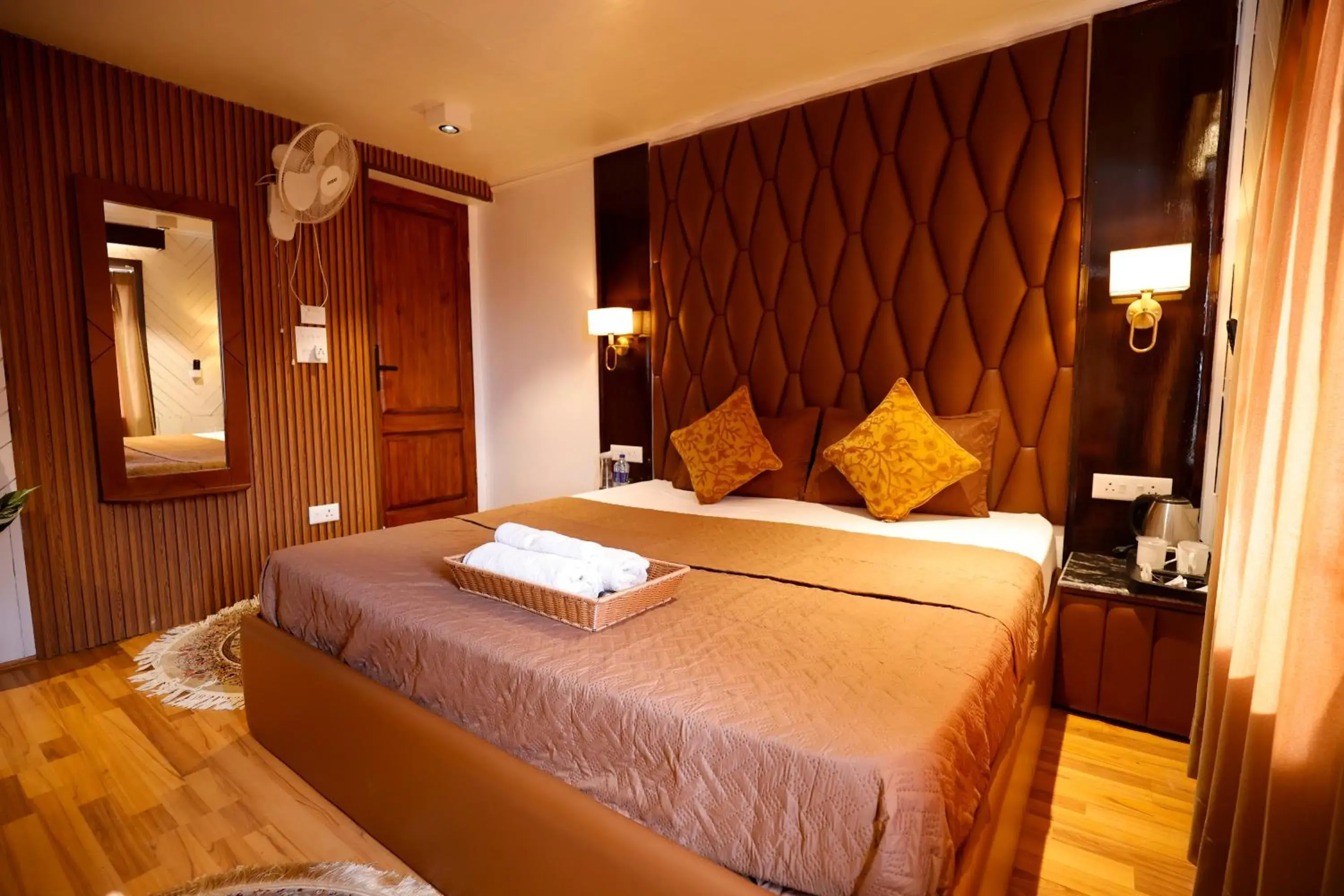 Bed in Walisons Peace Resort Bed in Walisons Peace Resort