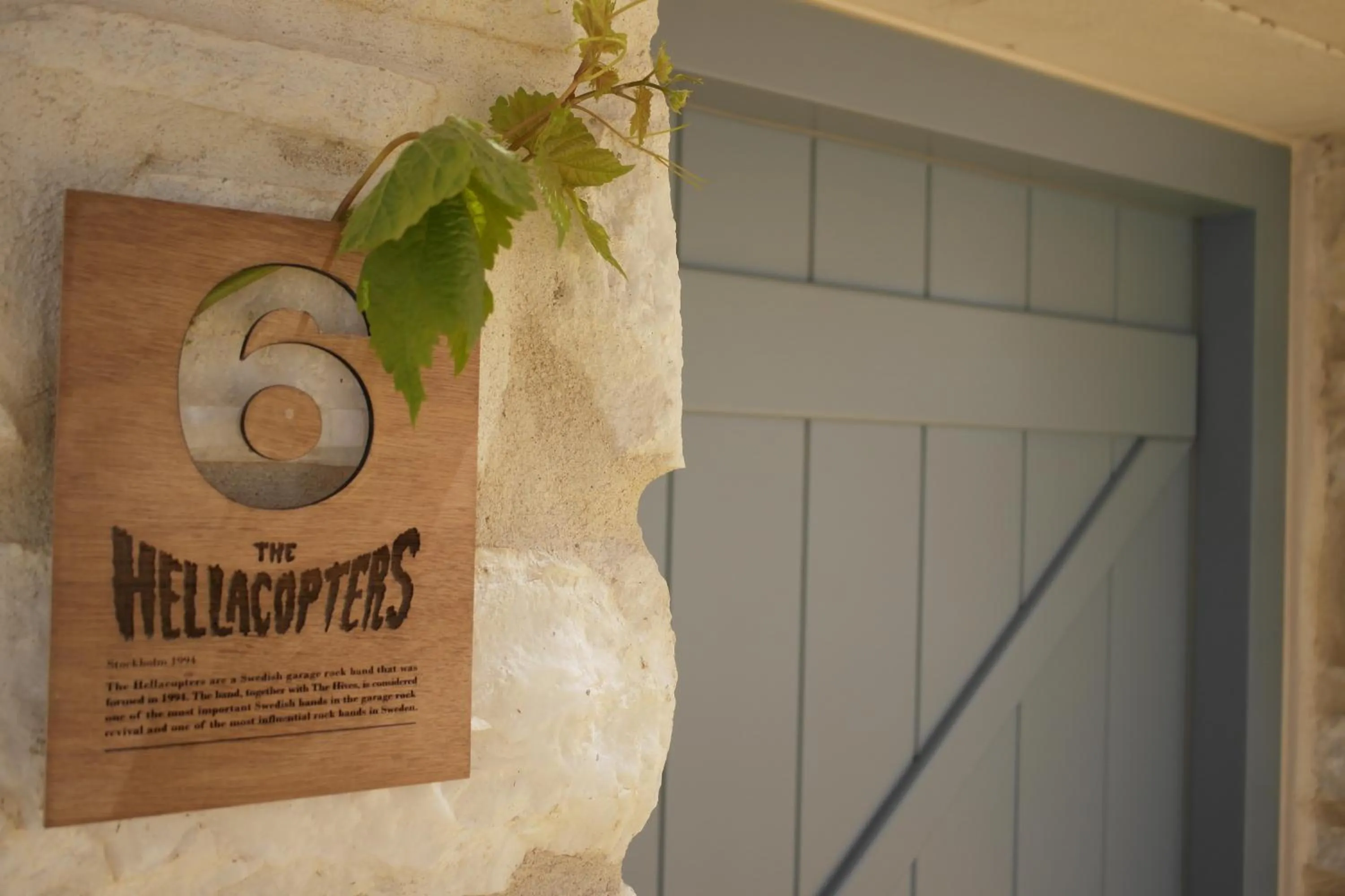 Decorative detail in Nomads House