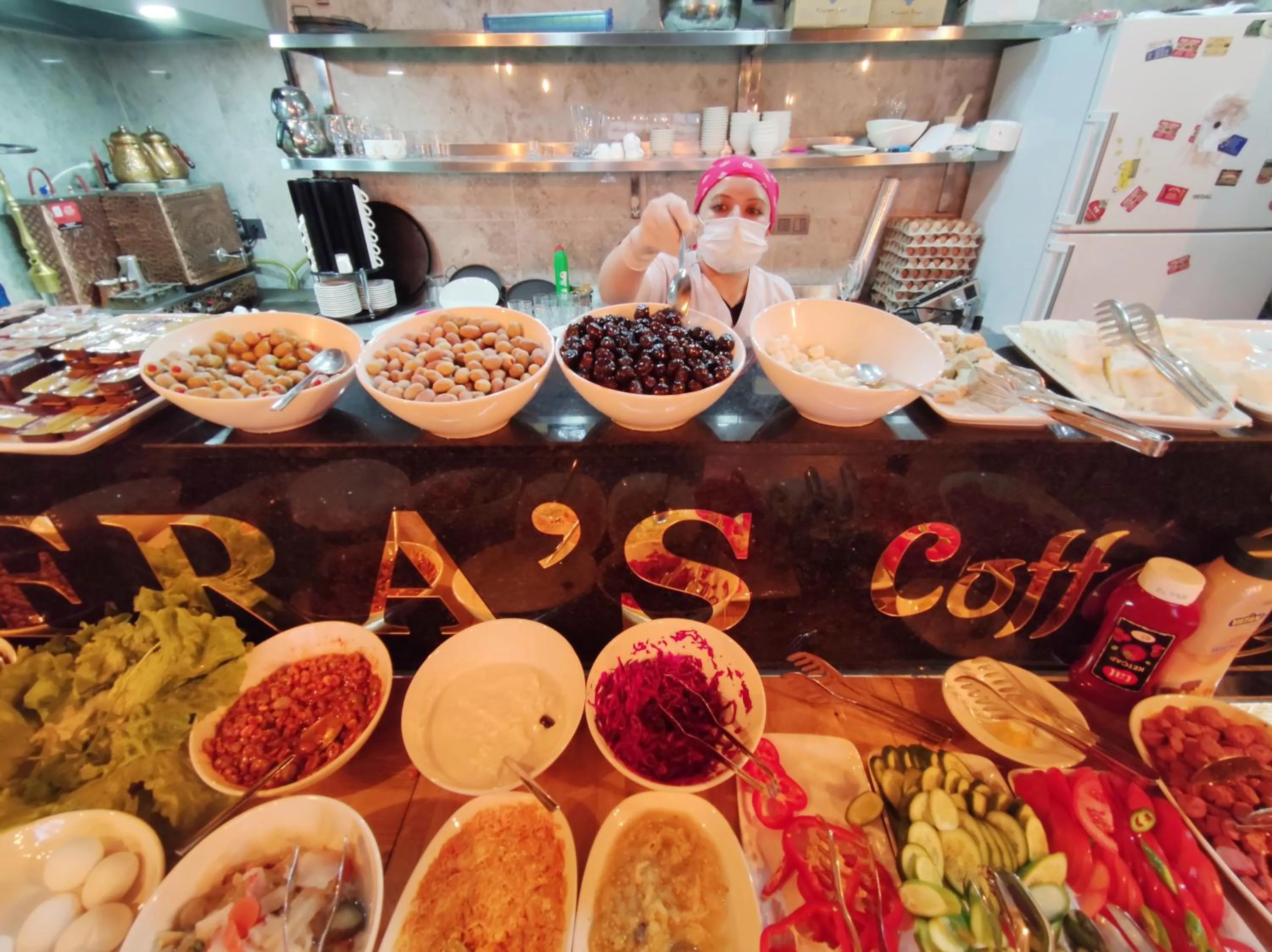 Breakfast in The Golden Pera's Hotel & Spa