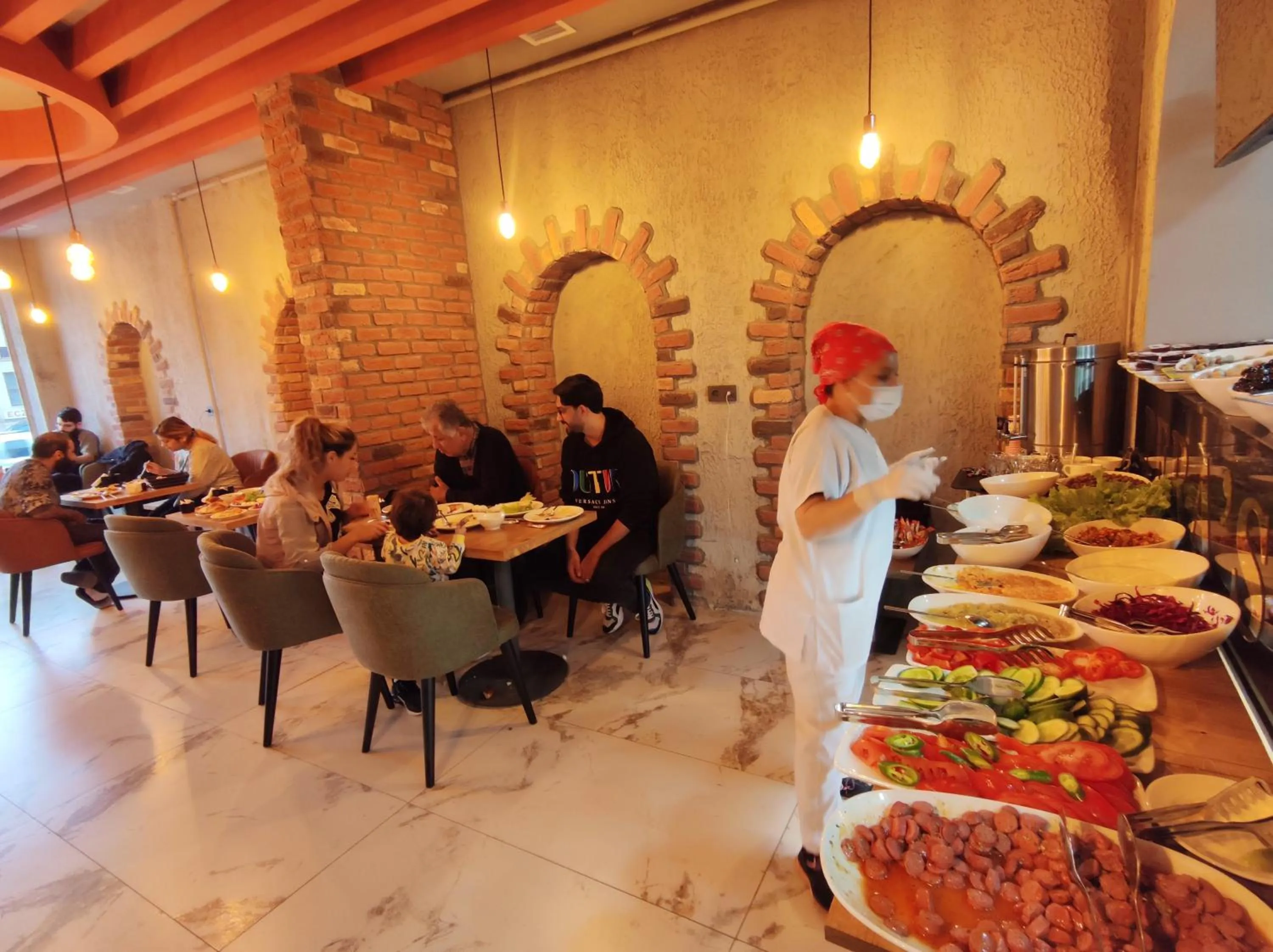 Breakfast in The Golden Pera's Hotel & Spa