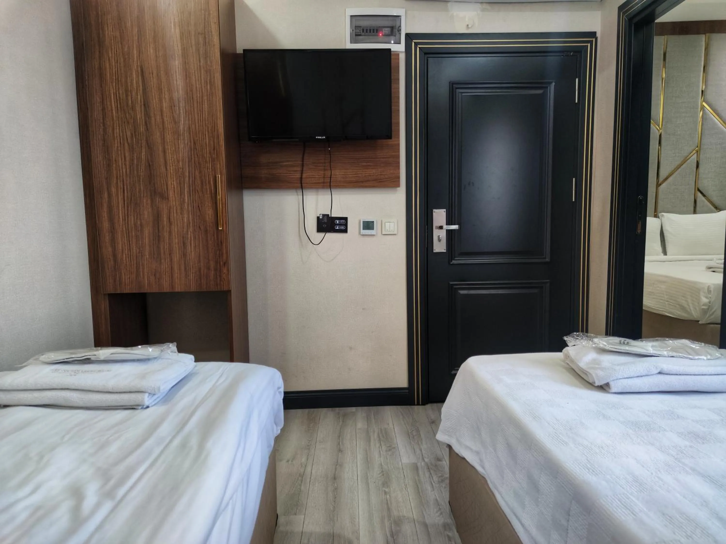 Bed in The Golden Pera's Hotel & Spa