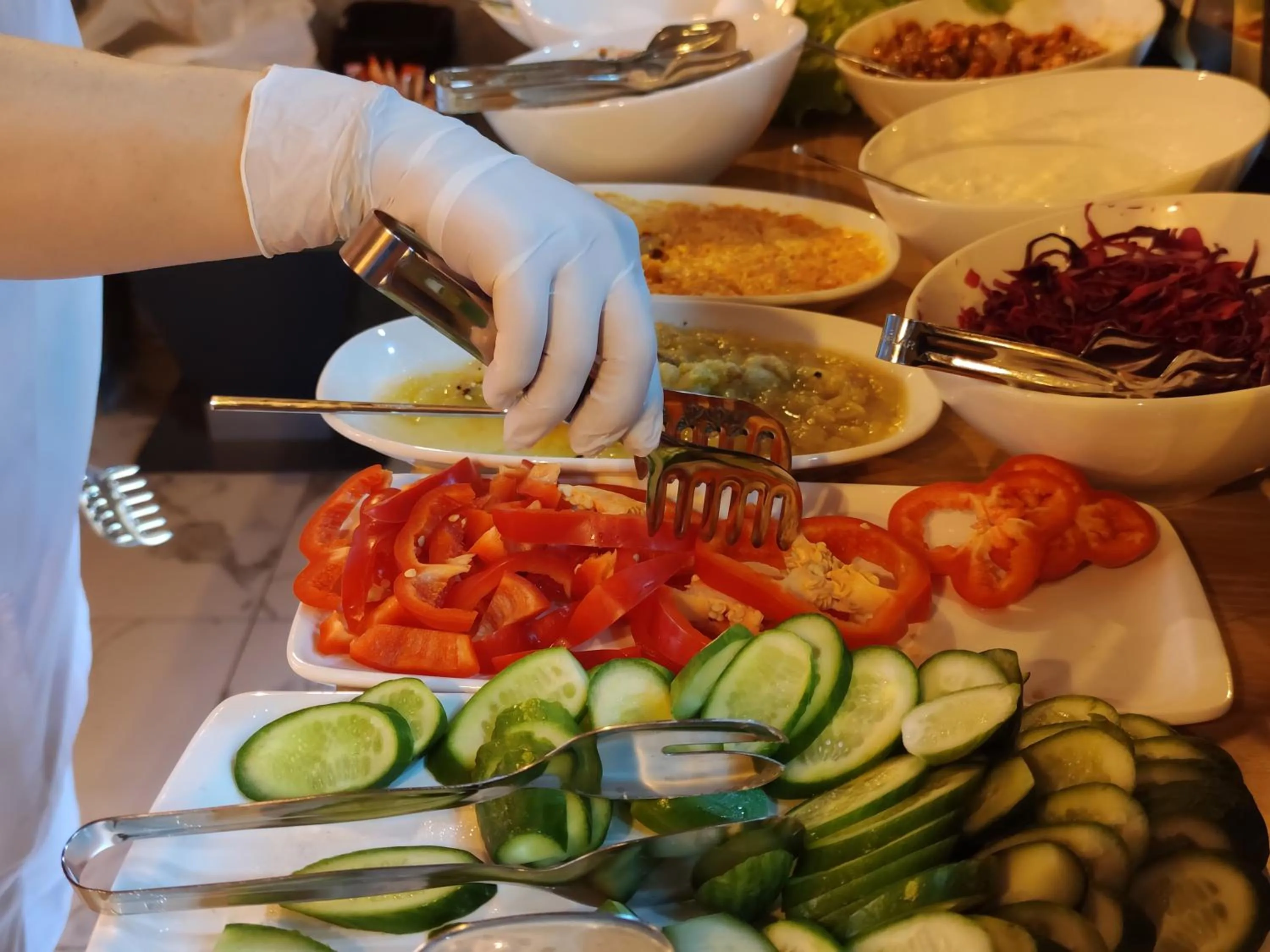 Breakfast in The Golden Pera's Hotel & Spa