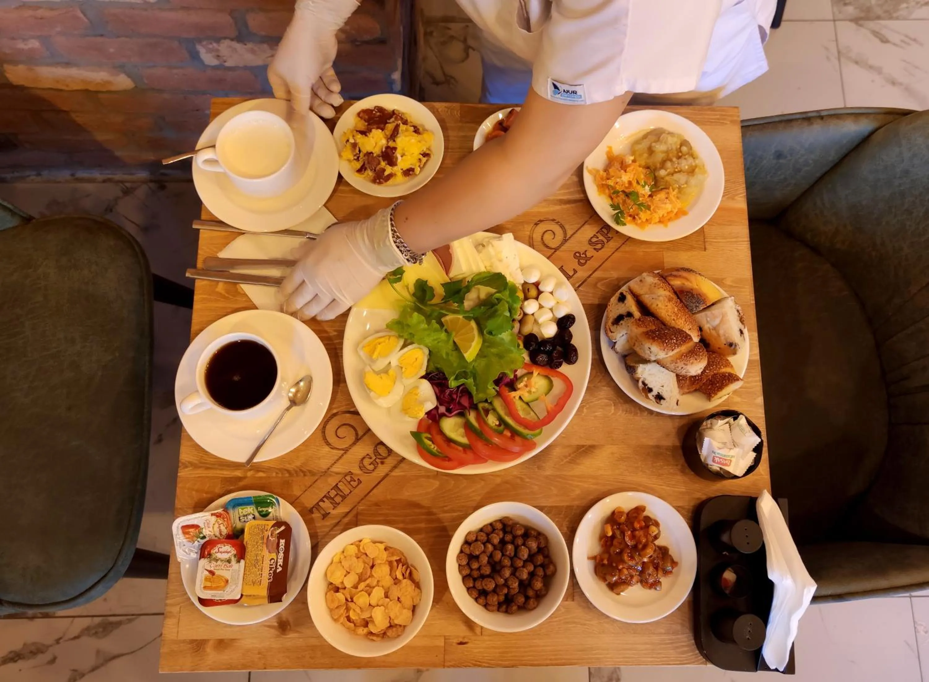 Breakfast in The Golden Pera's Hotel & Spa