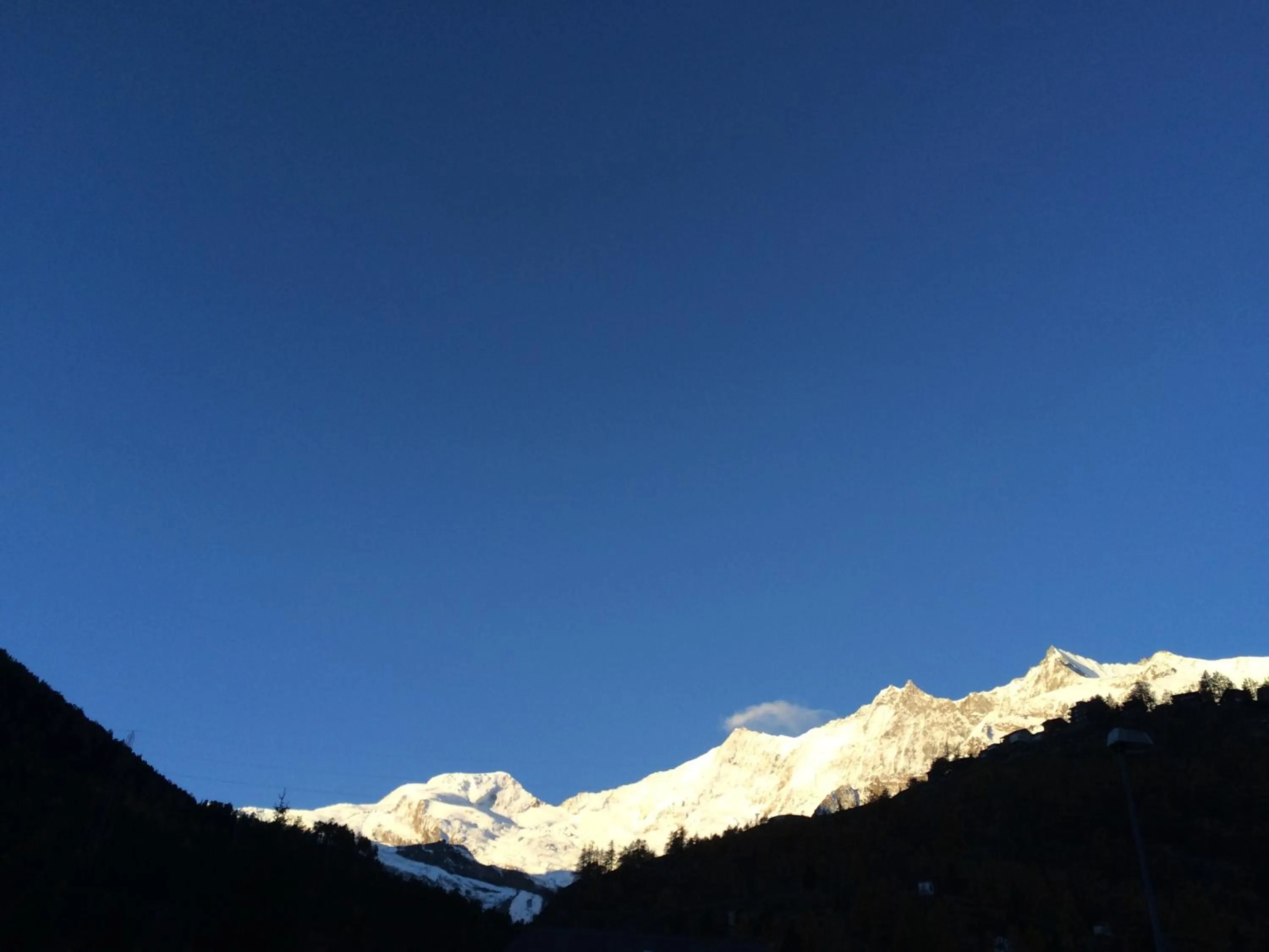 Mountain view in Hotel Adler