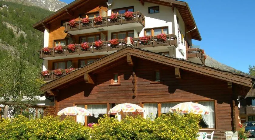 Garden view in Hotel Adler