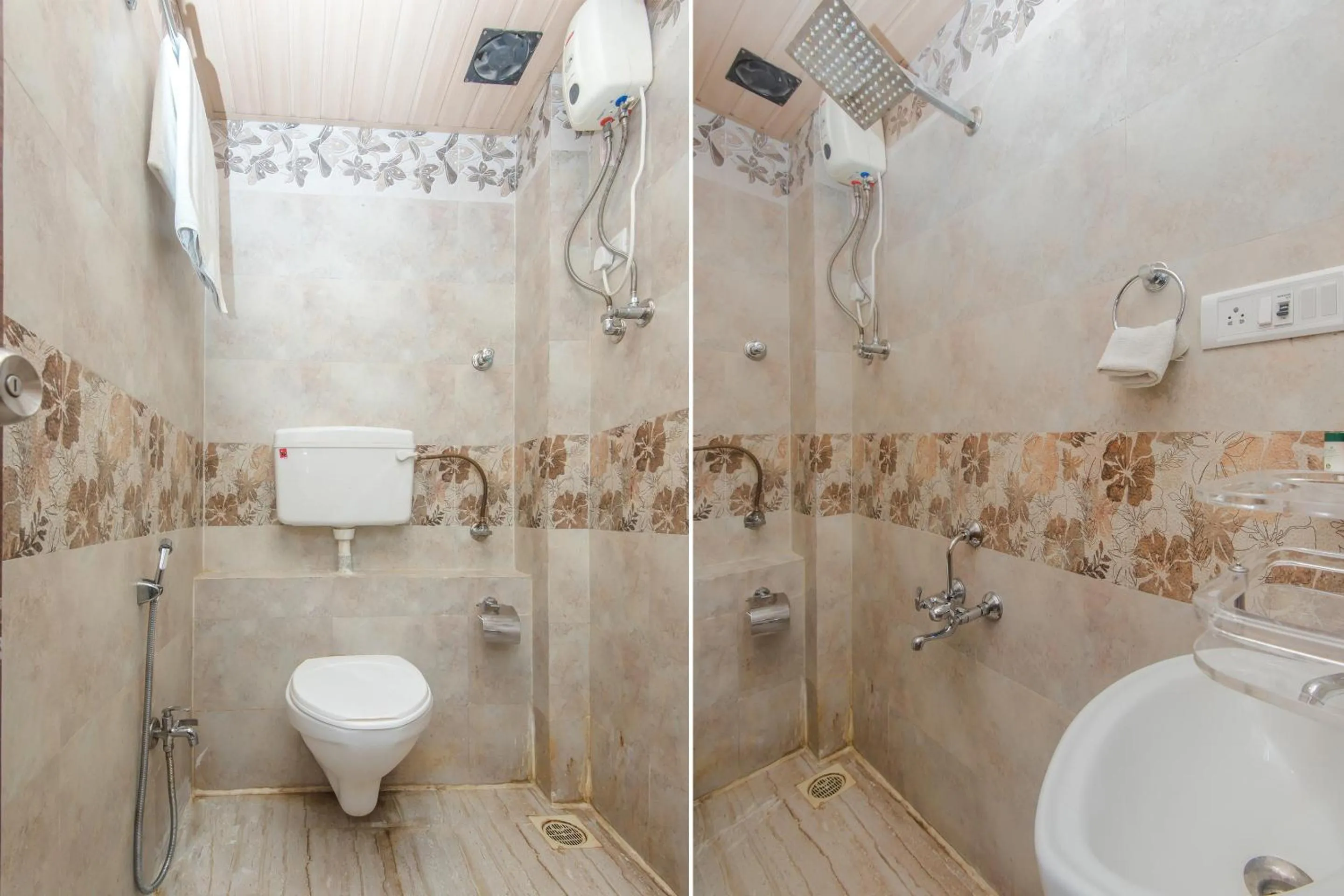 Bathroom in Super Hotel O Golden Nest Near Chhatrapati Shivaji International Airport