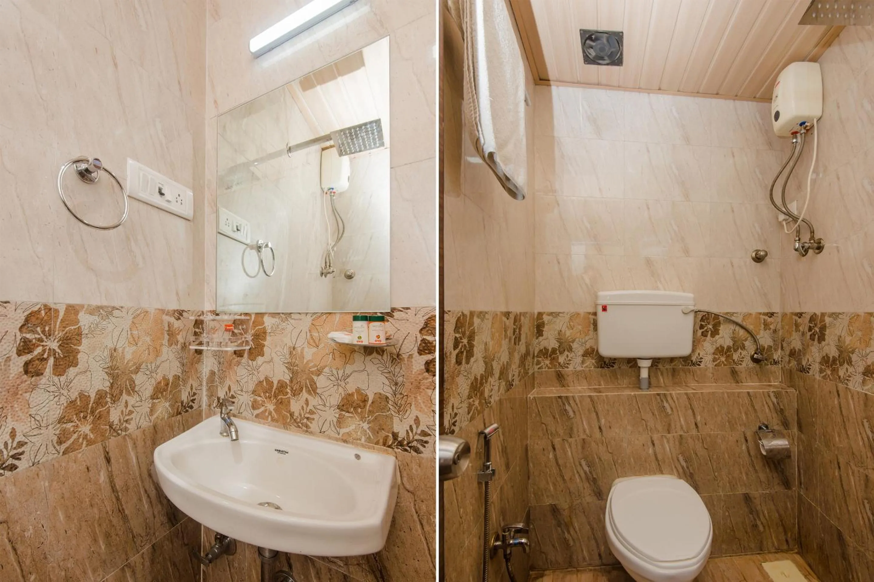 Bathroom in Super Hotel O Golden Nest Near Chhatrapati Shivaji International Airport