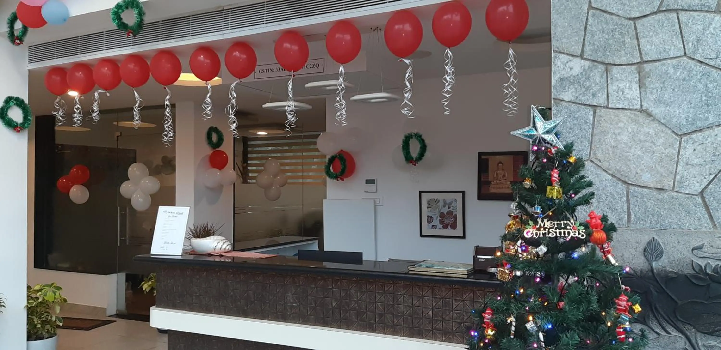 Lobby or reception in White Pearl Residency