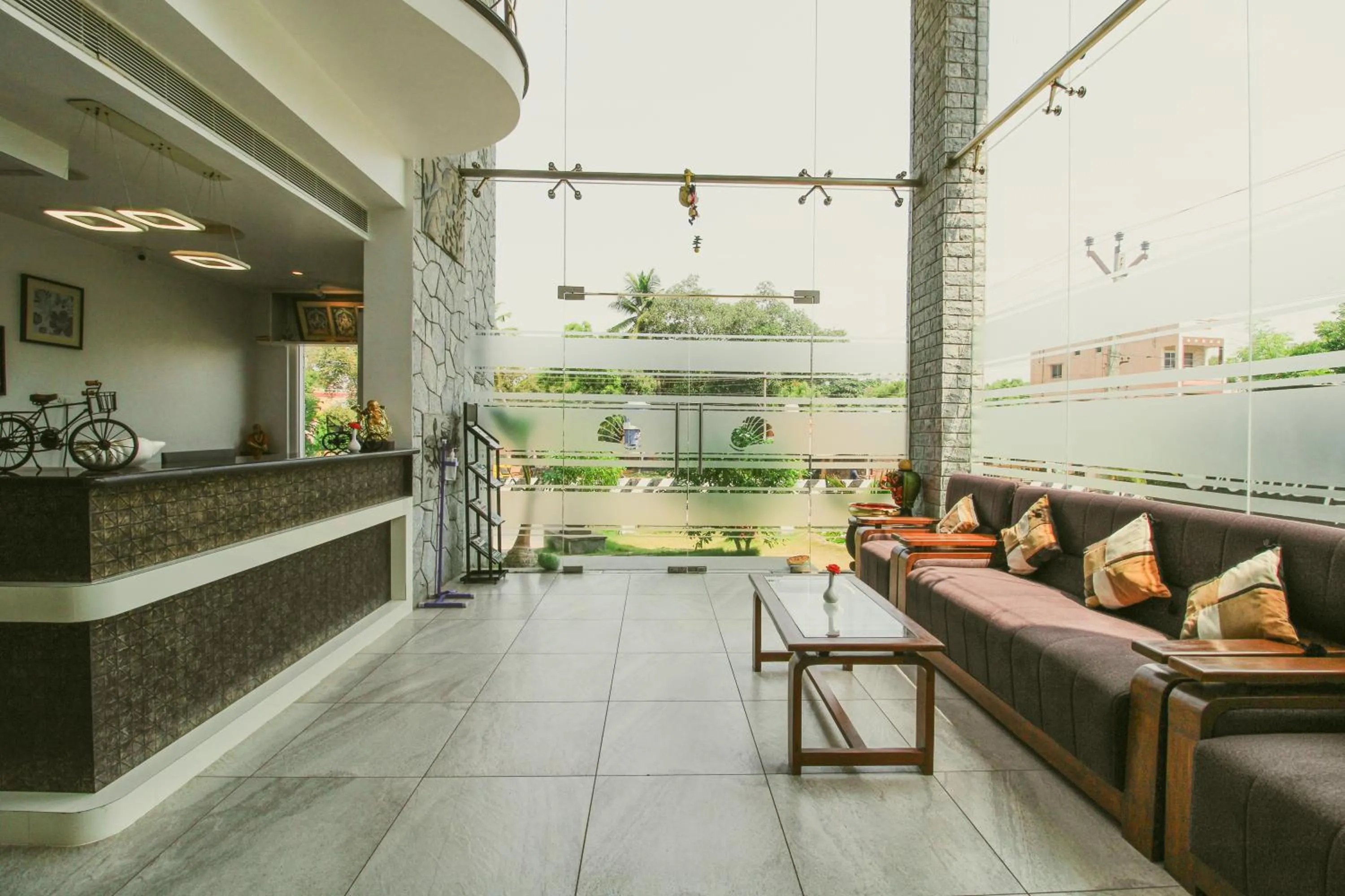 Lobby or reception in White Pearl Residency