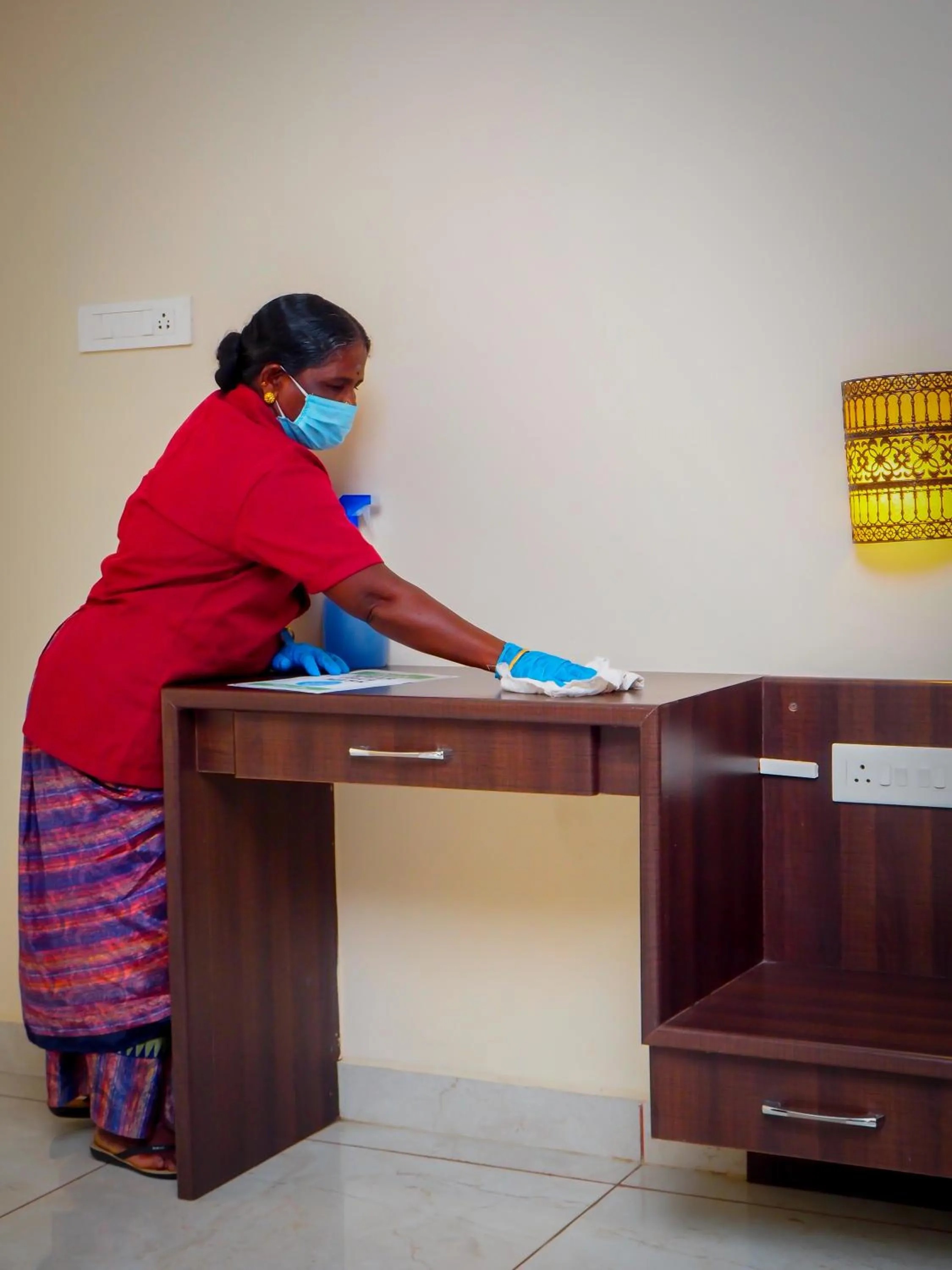 Living room in White Pearl Residency