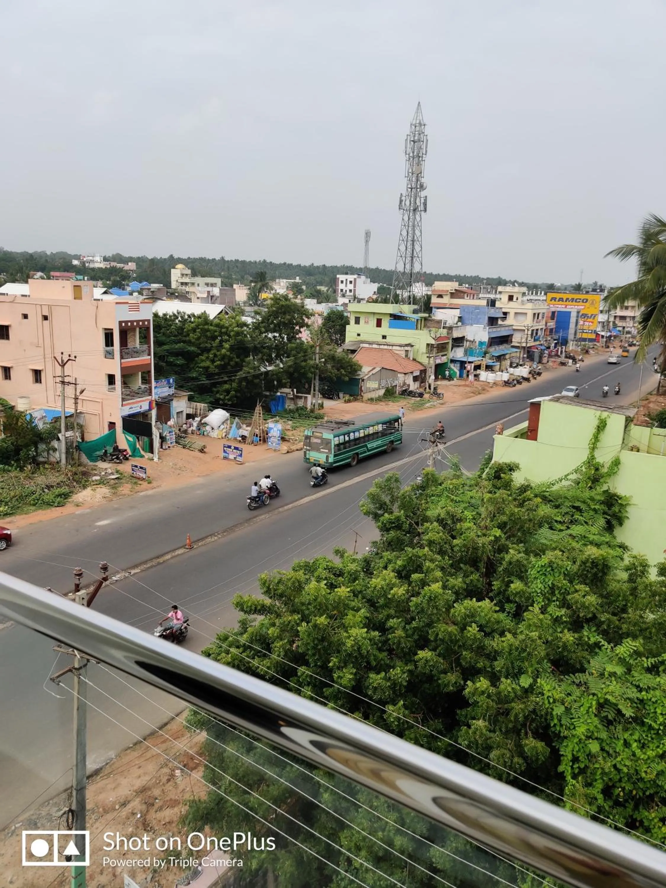 City view in White Pearl Residency