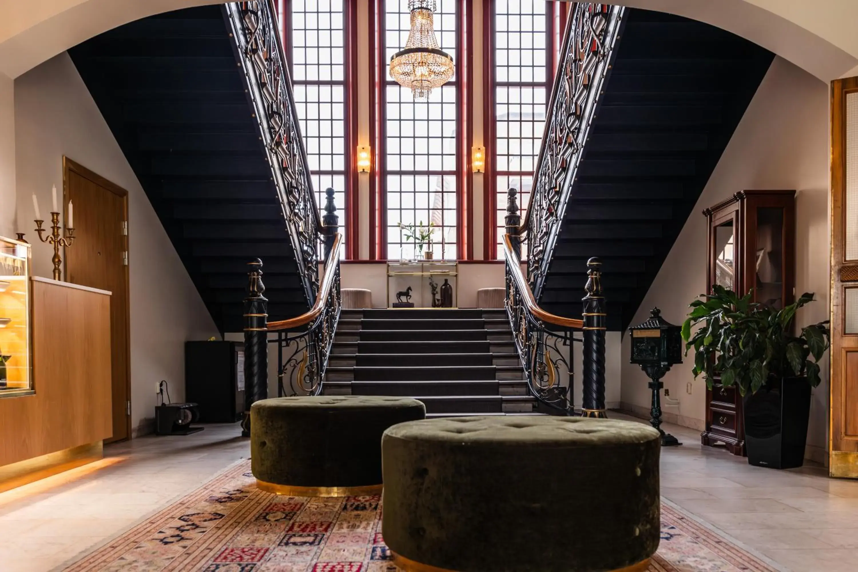 Lobby or reception in Piteå Stadshotell Lobby or reception in Piteå Stadshotell