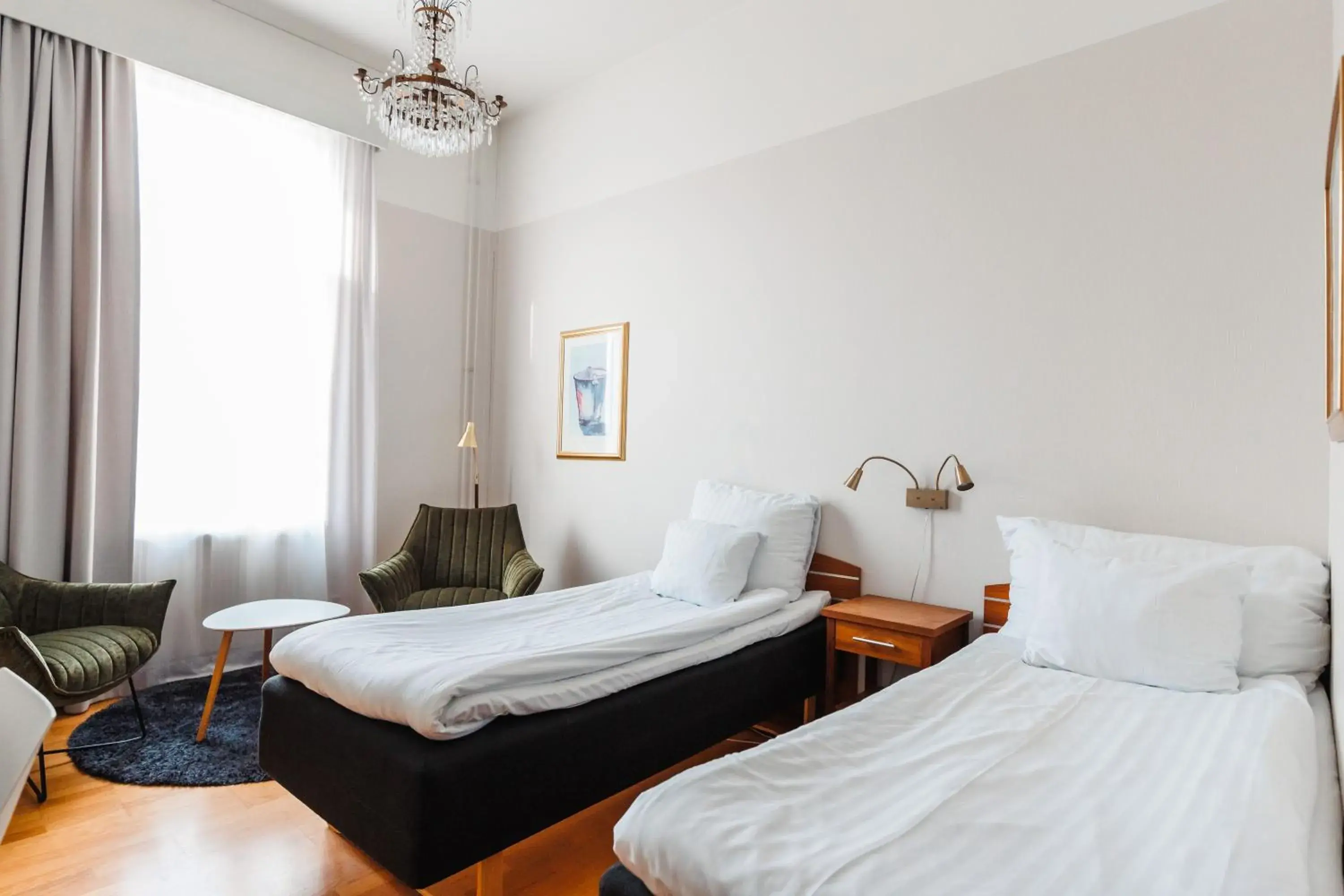 Bed in Piteå Stadshotell Bed in Piteå Stadshotell