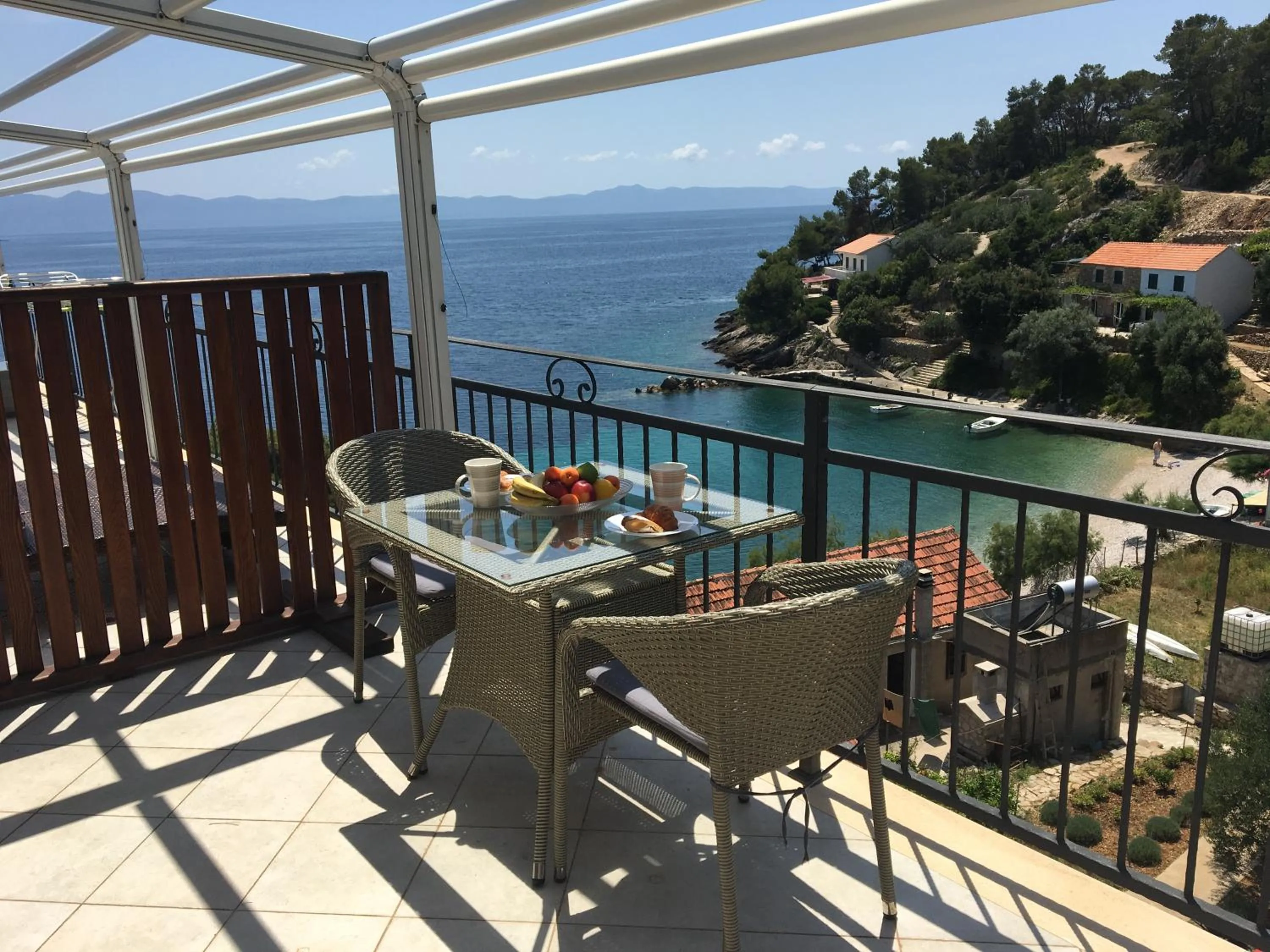 Balcony/Terrace in Paradise Apartments - Robinson getaway