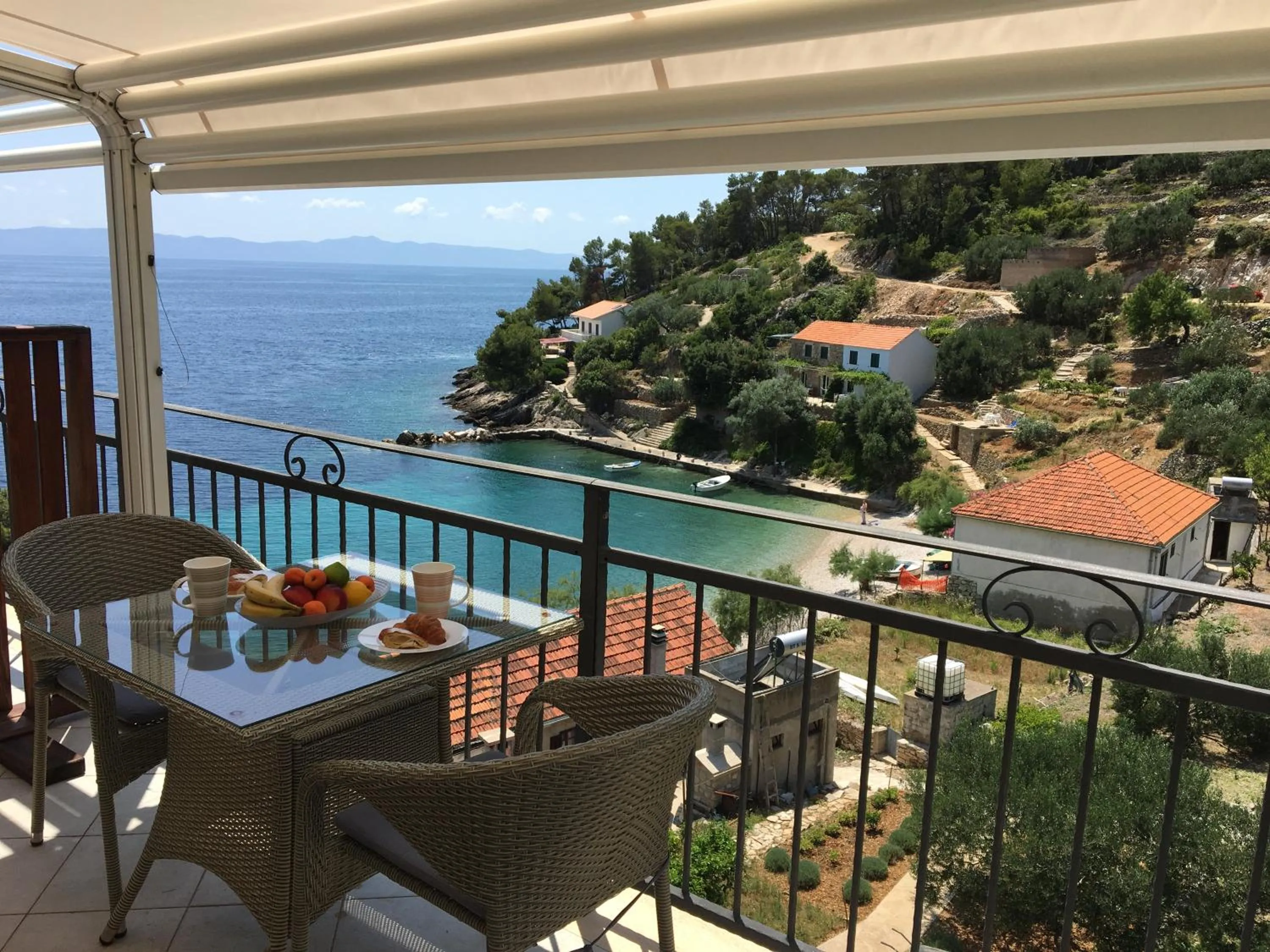 Balcony/Terrace in Paradise Apartments - Robinson getaway