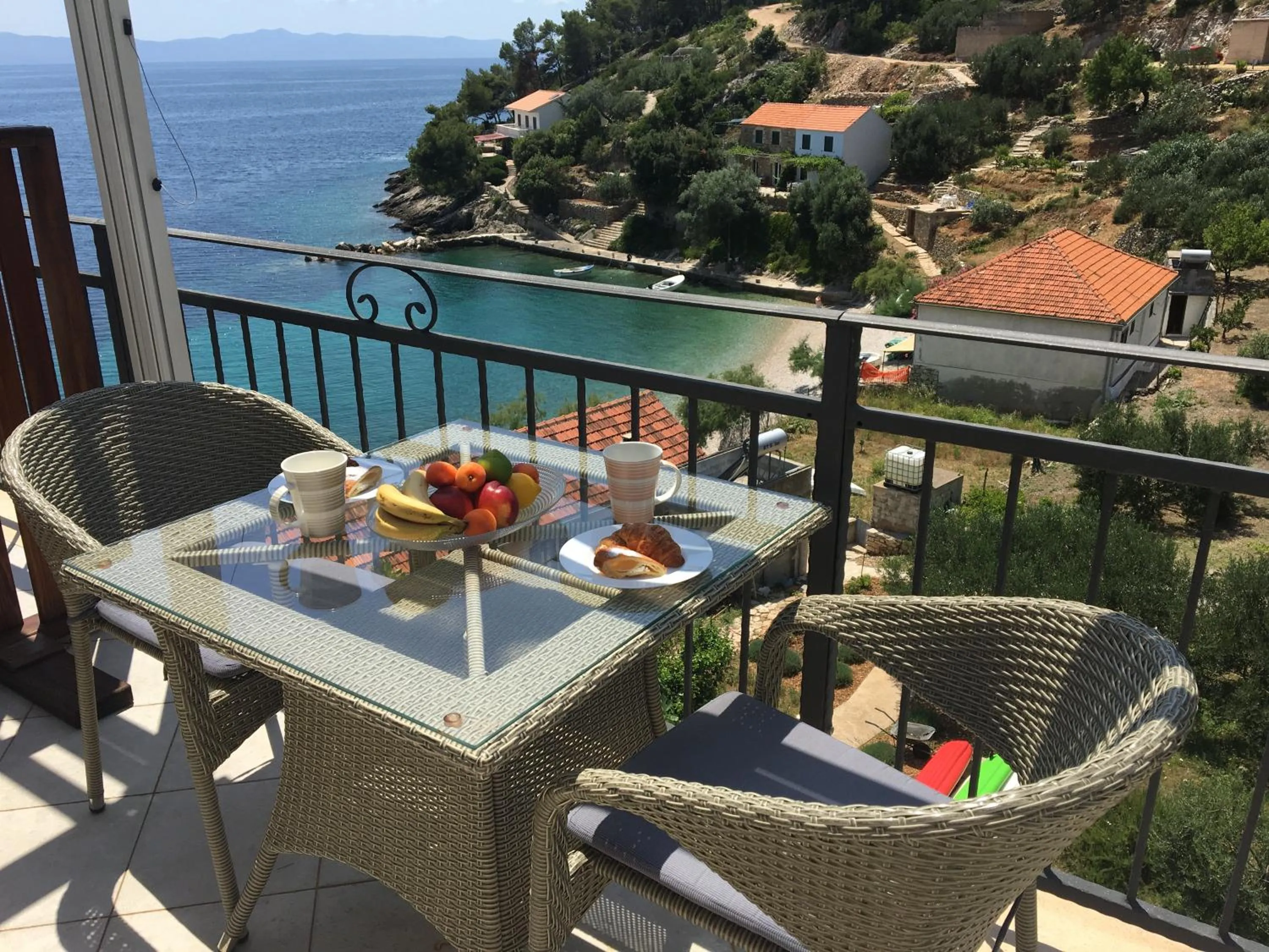 Balcony/Terrace in Paradise Apartments - Robinson getaway