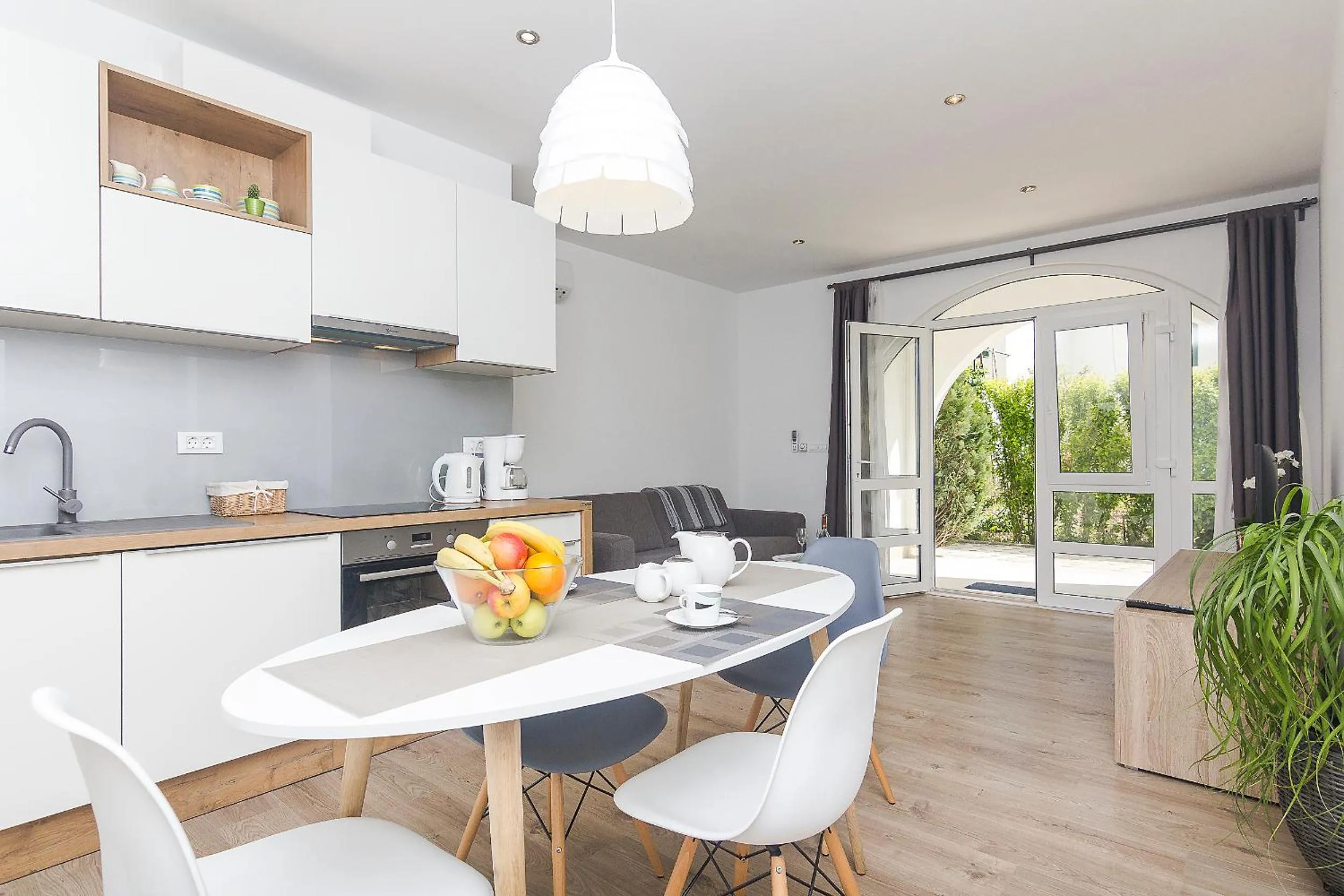 Kitchen or kitchenette in Apartments Villa Mili