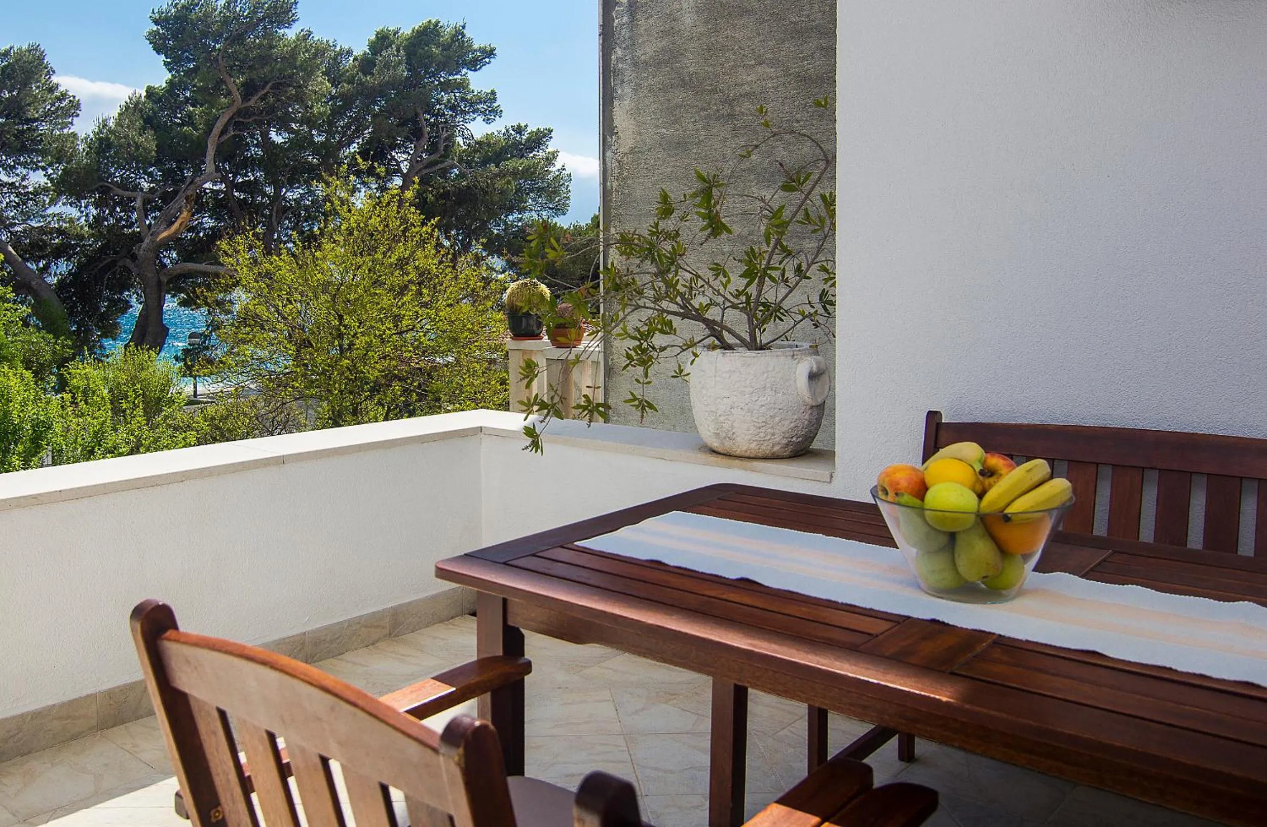 Balcony/Terrace in Apartments Villa Mili