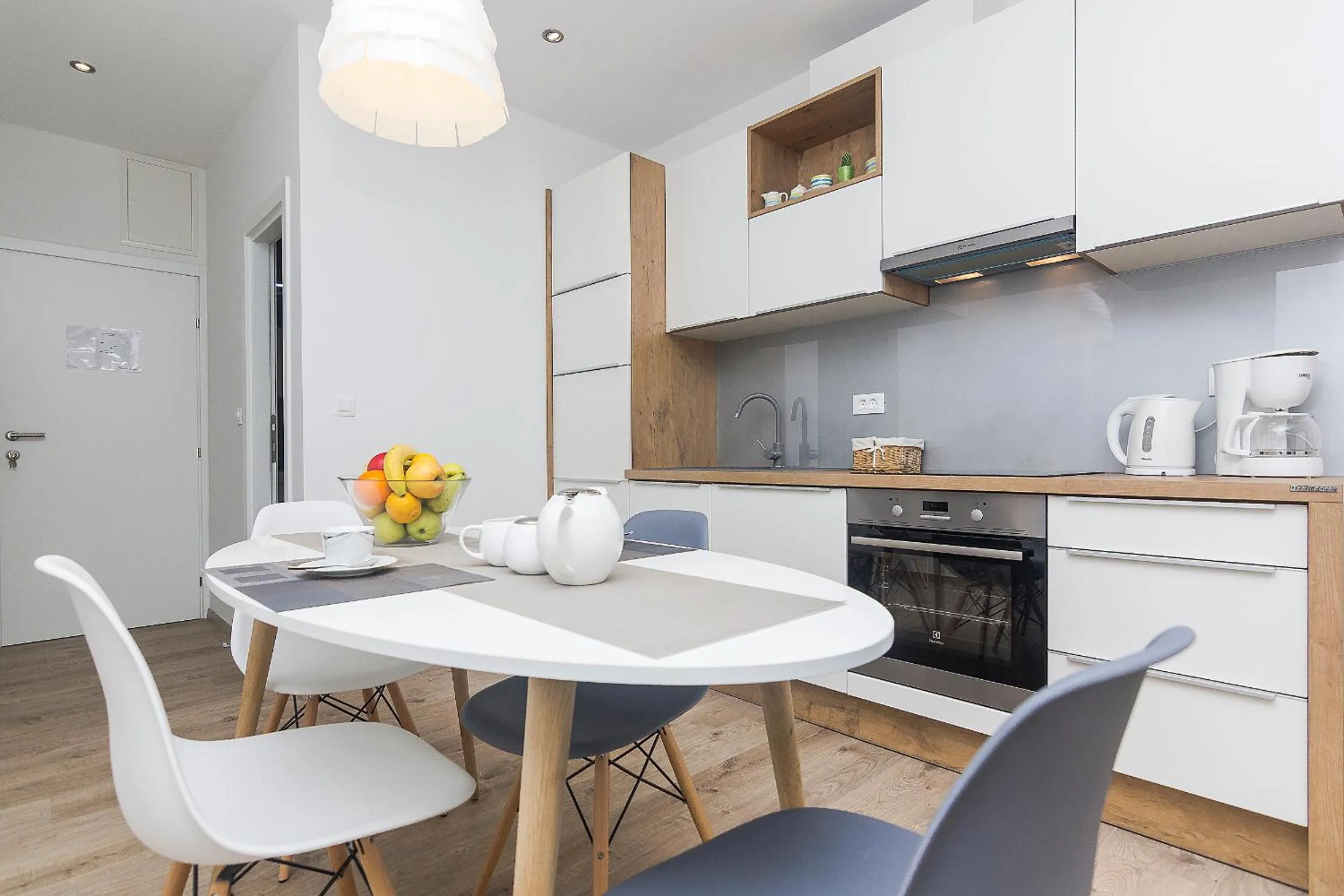 Kitchen or kitchenette in Apartments Villa Mili