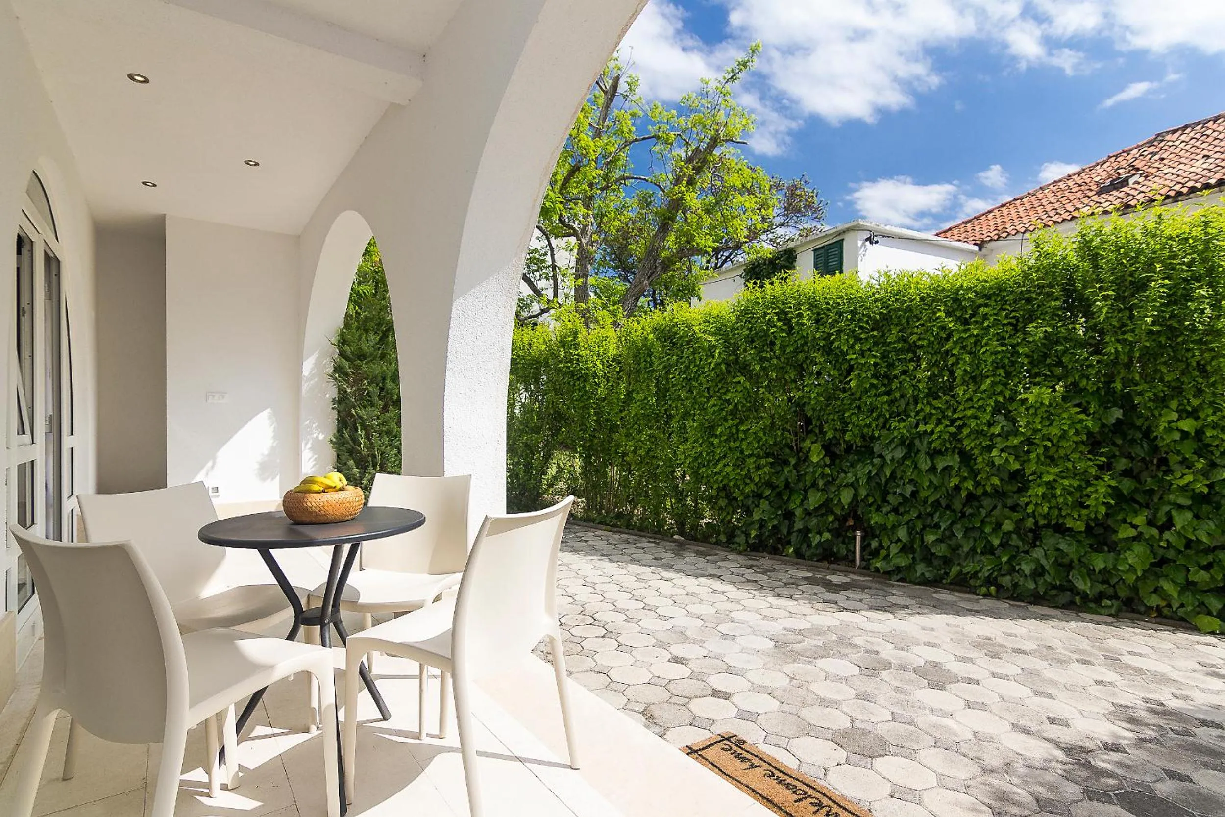 Patio in Apartments Villa Mili