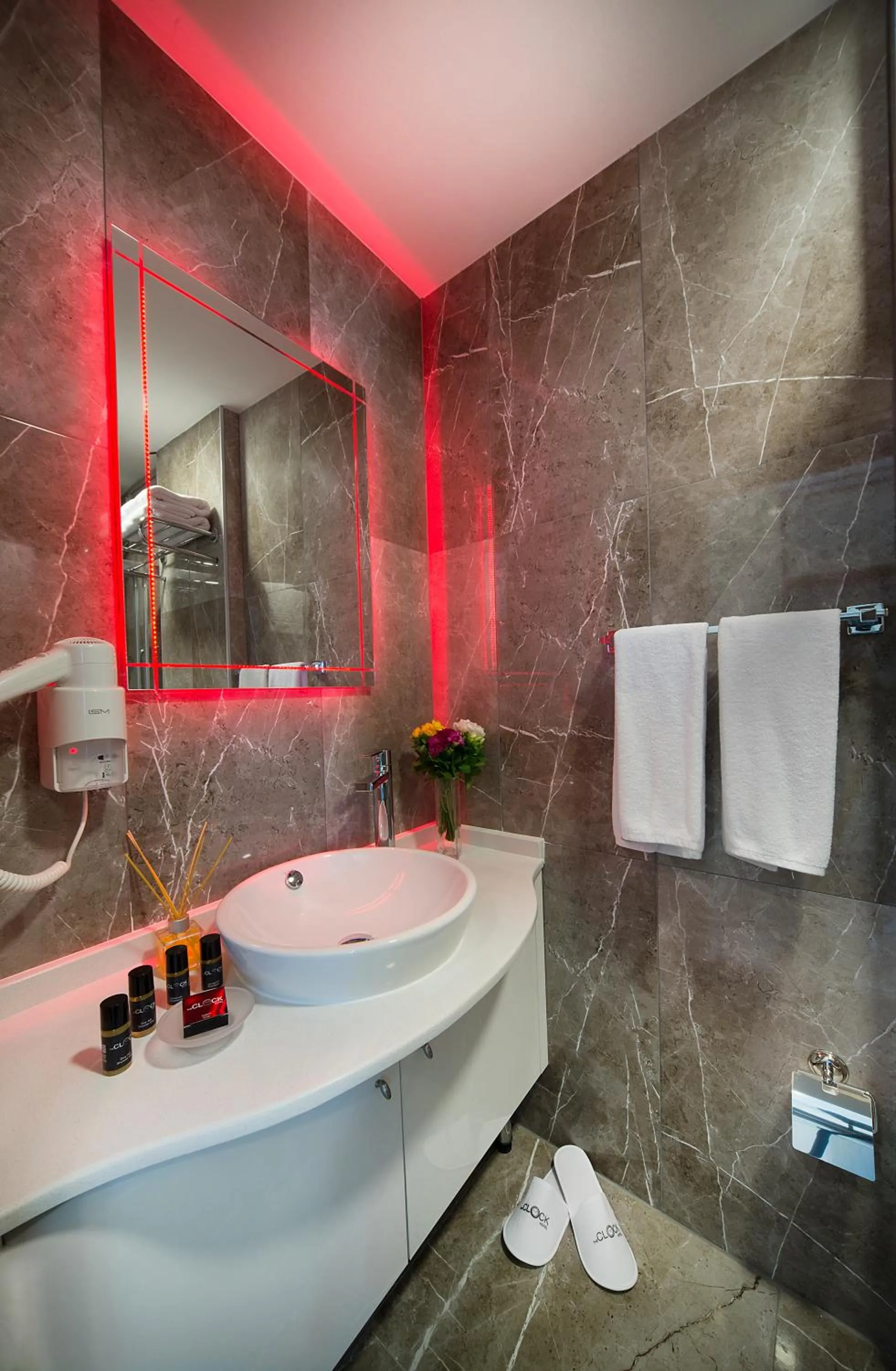 Bathroom in The Clock Suites