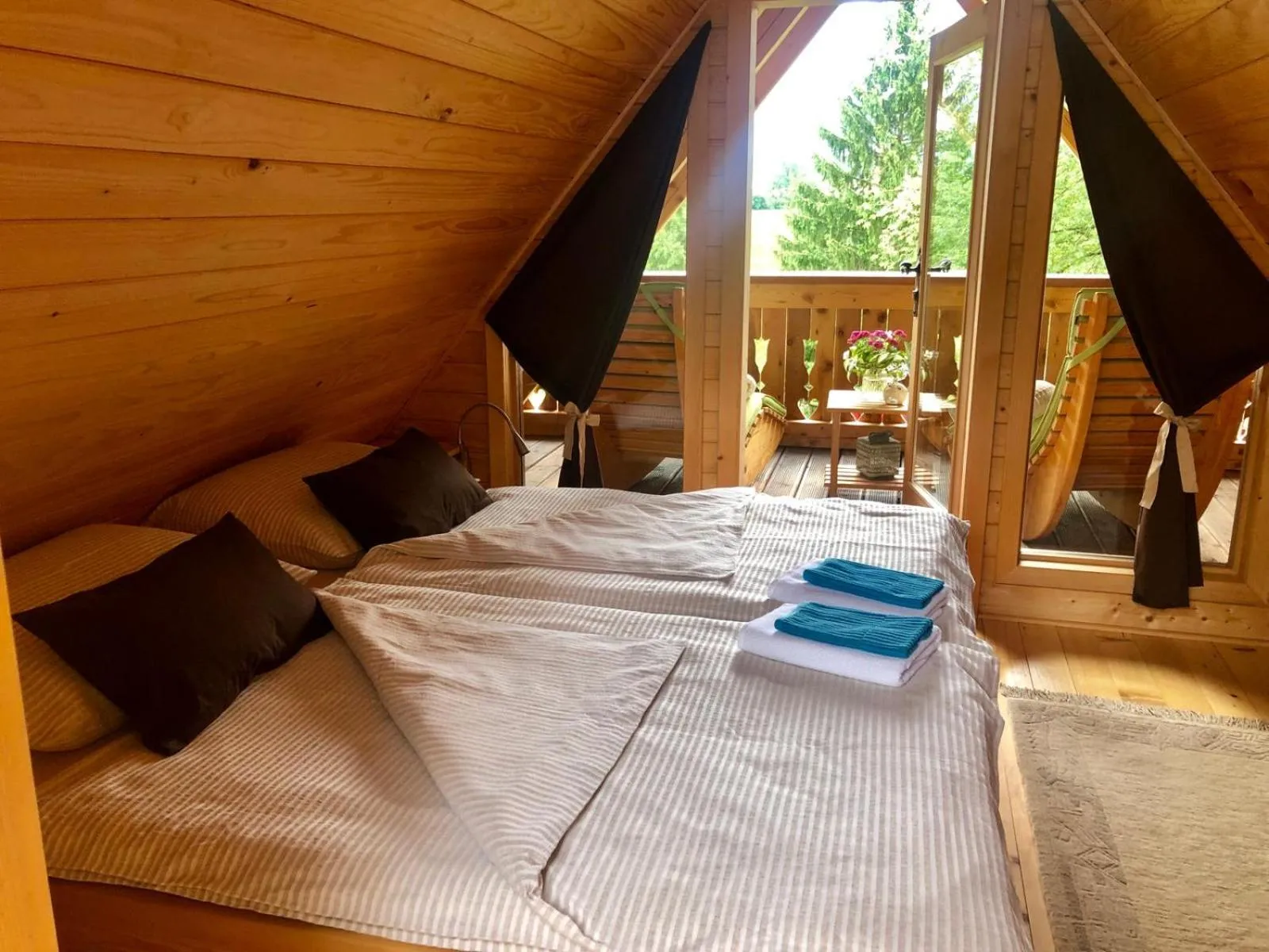 Bed in Glamping Savinja