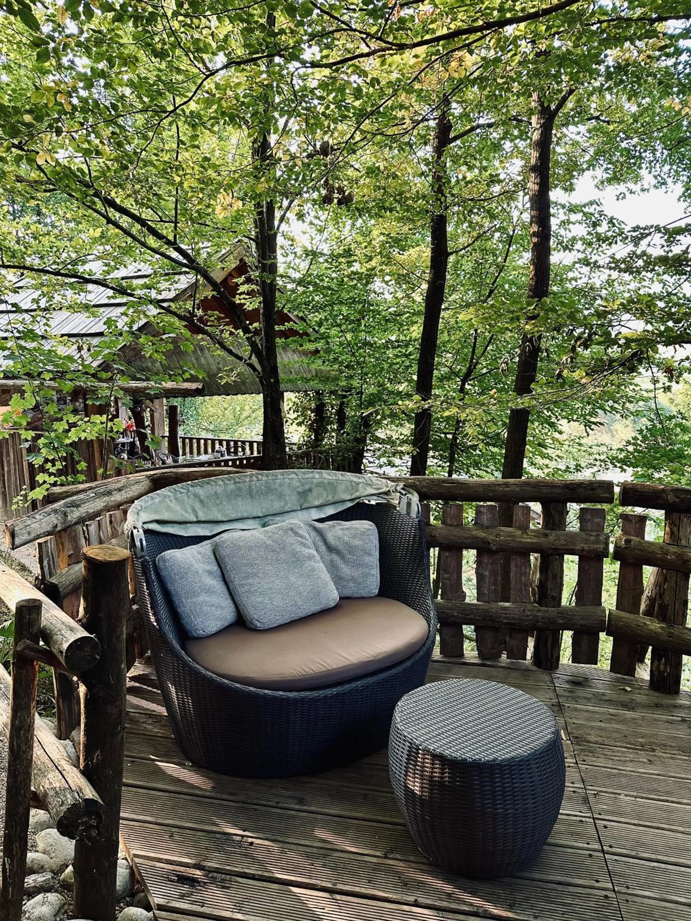 Balcony/Terrace in Glamping Savinja