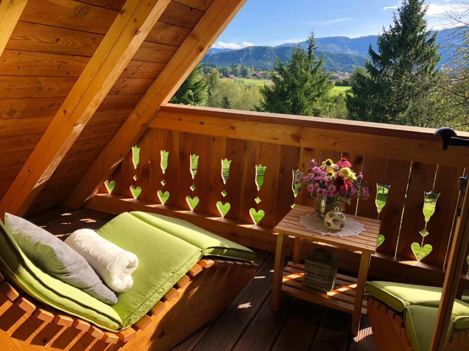 Balcony/Terrace in Glamping Savinja