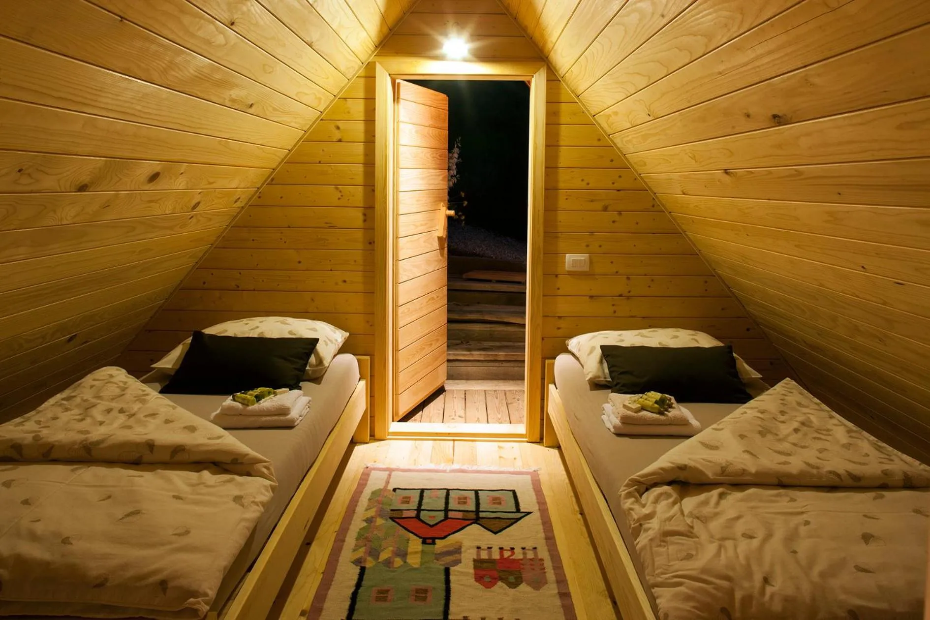 Bed in Glamping Savinja