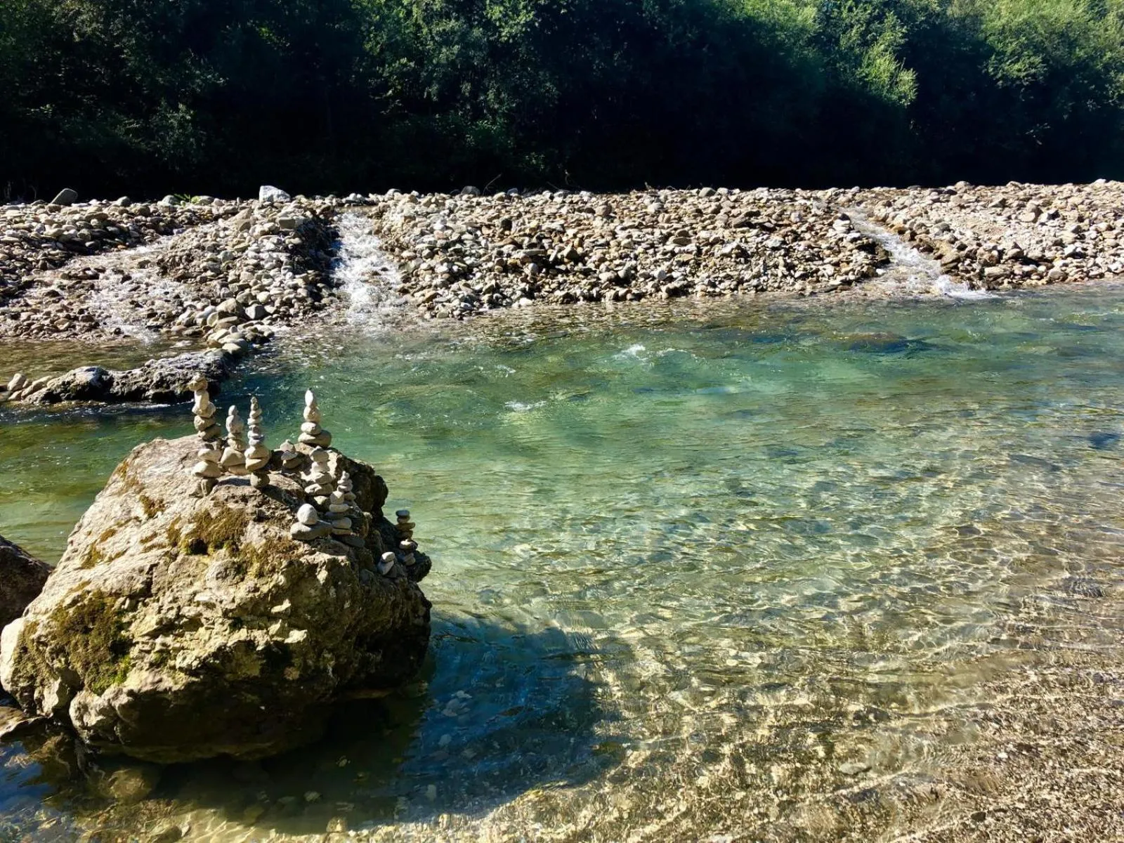 River view in Glamping Savinja