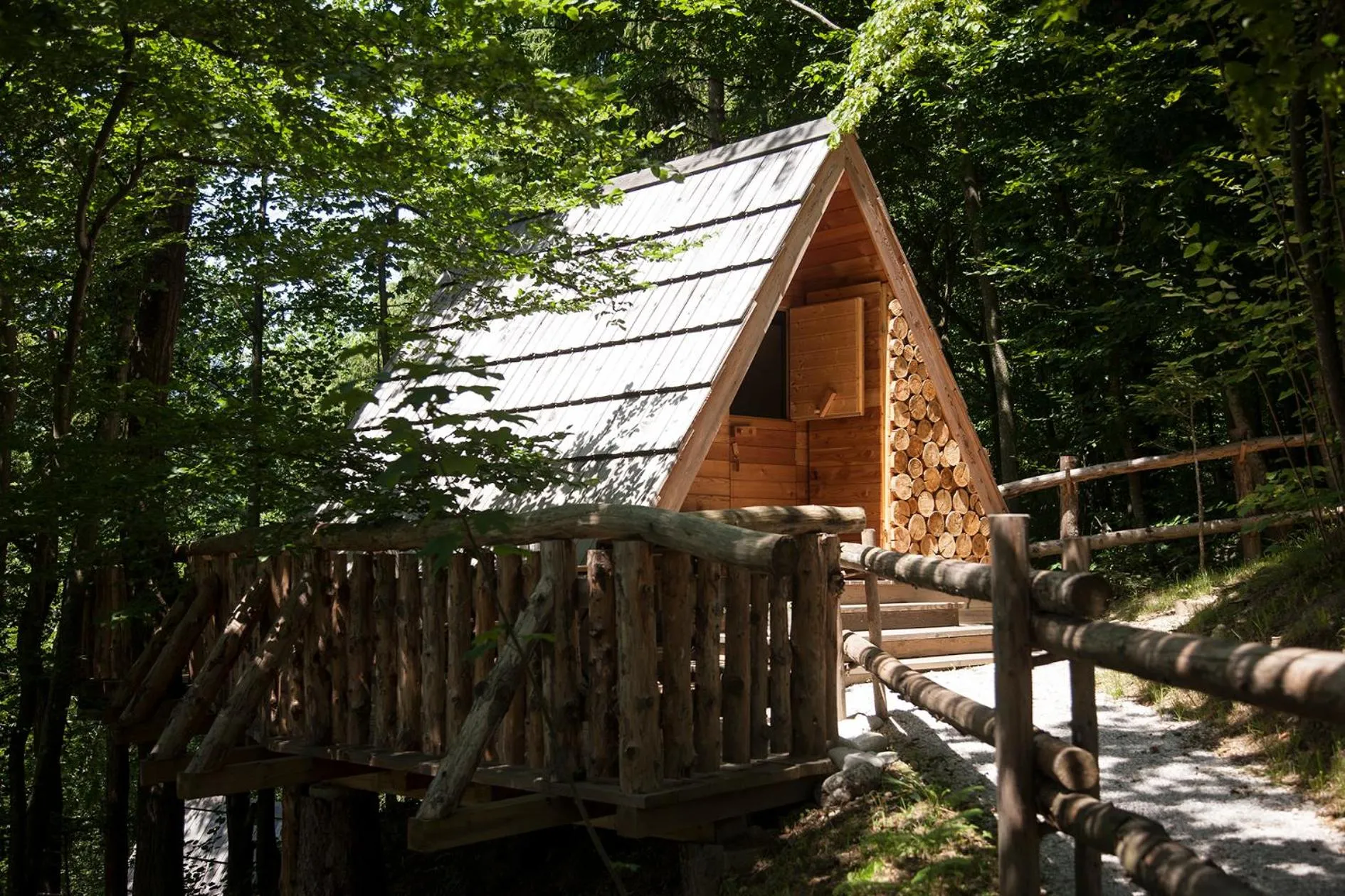 Mountain view in Glamping Savinja