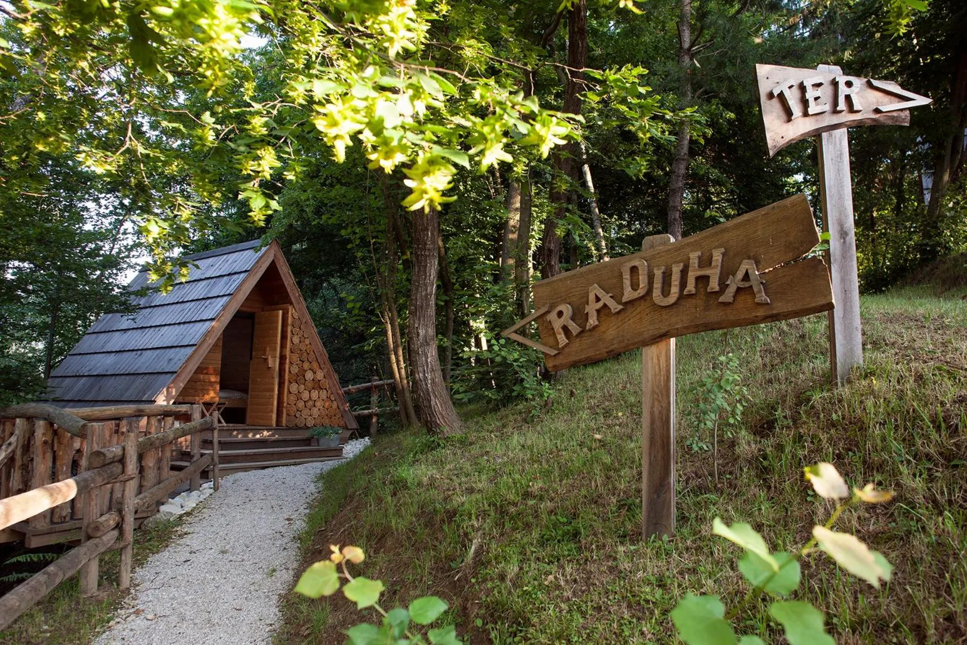 Facade/entrance in Glamping Savinja