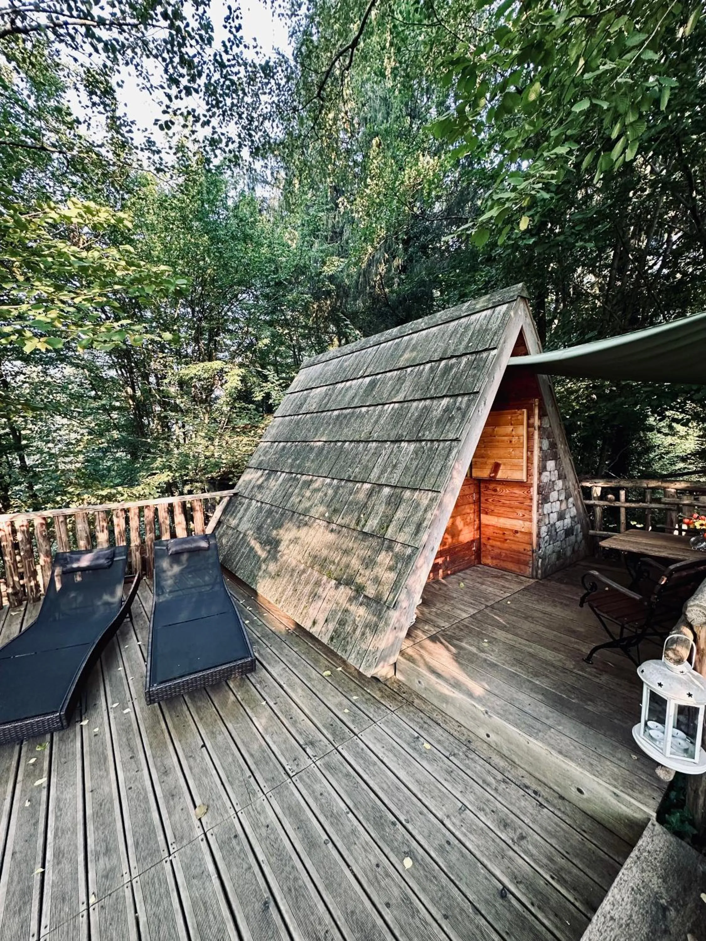 Patio in Glamping Savinja