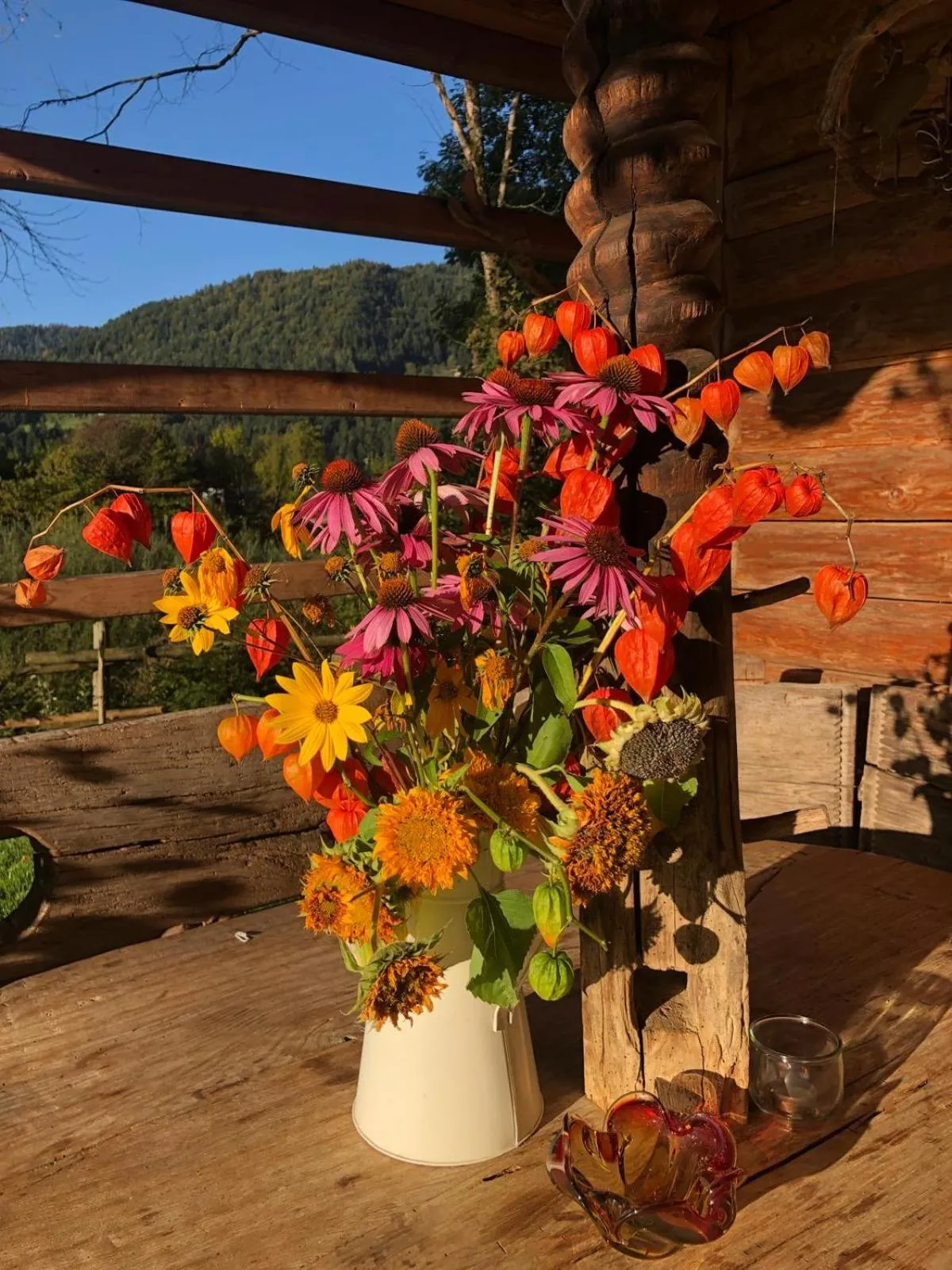 View (from property/room) in Glamping Savinja