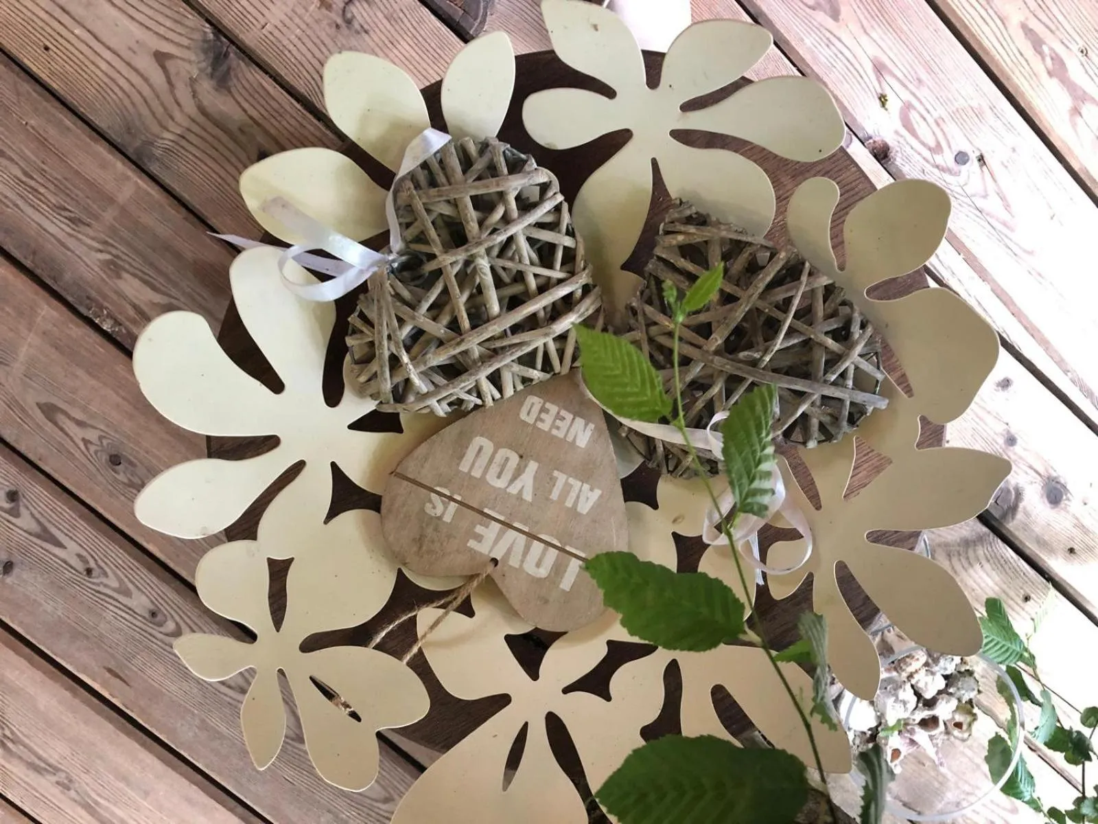 Decorative detail in Glamping Savinja