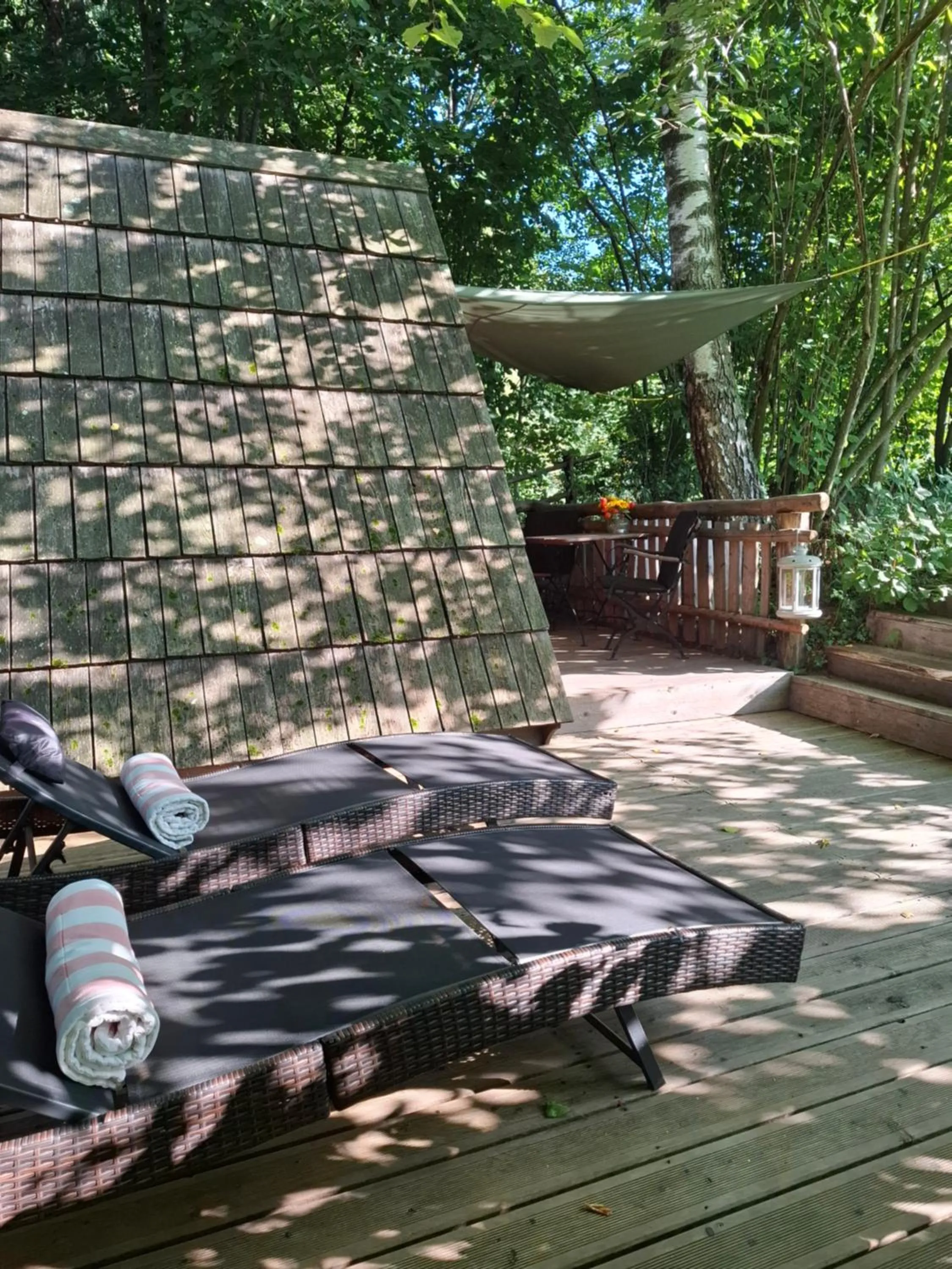 Patio in Glamping Savinja