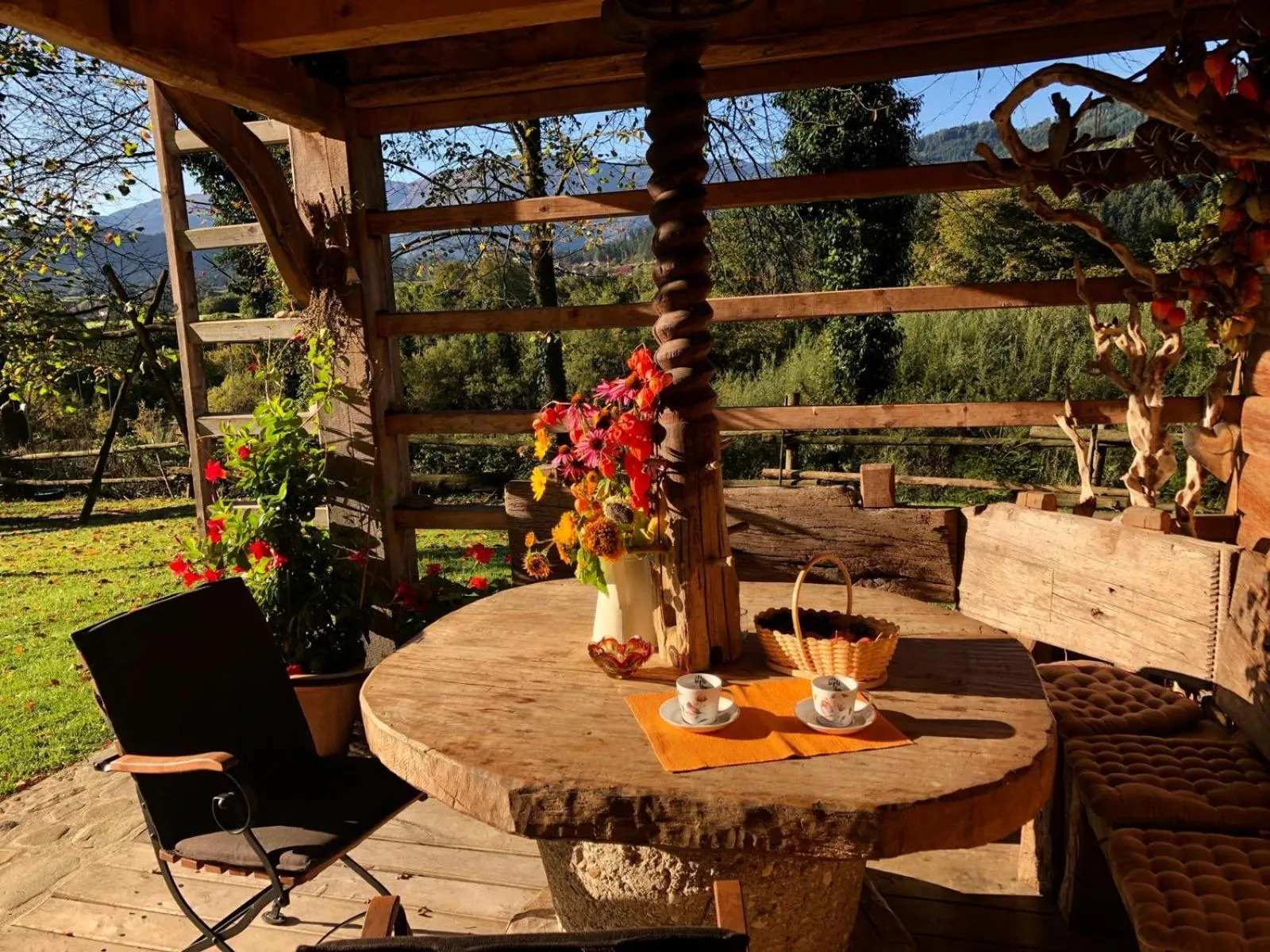 Patio in Glamping Savinja