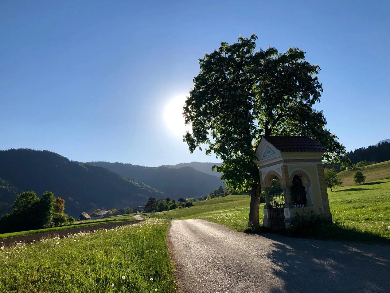 Landmark view in Glamping Savinja