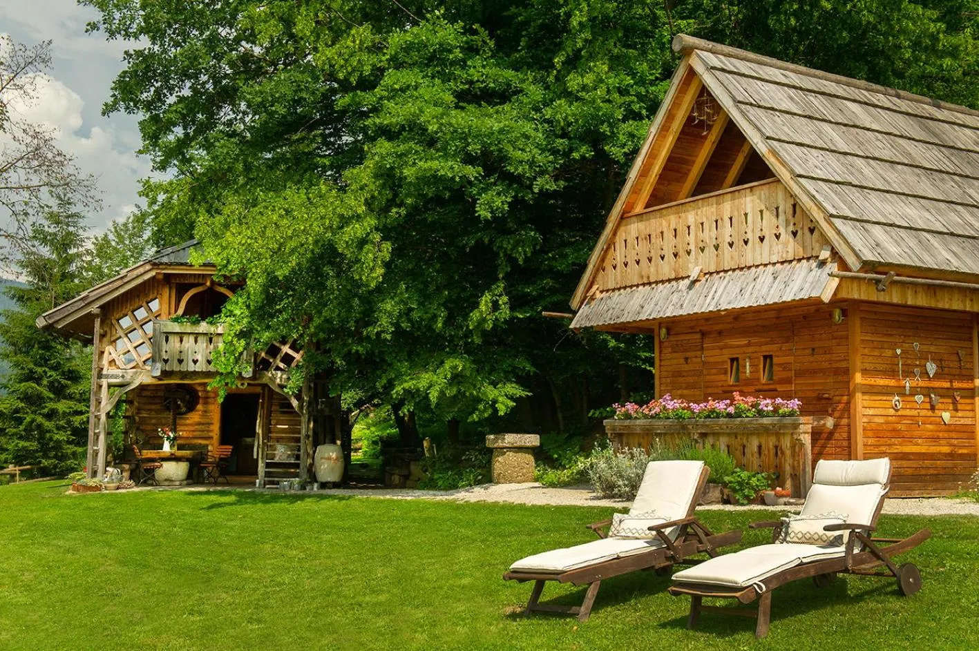 Property building in Glamping Savinja