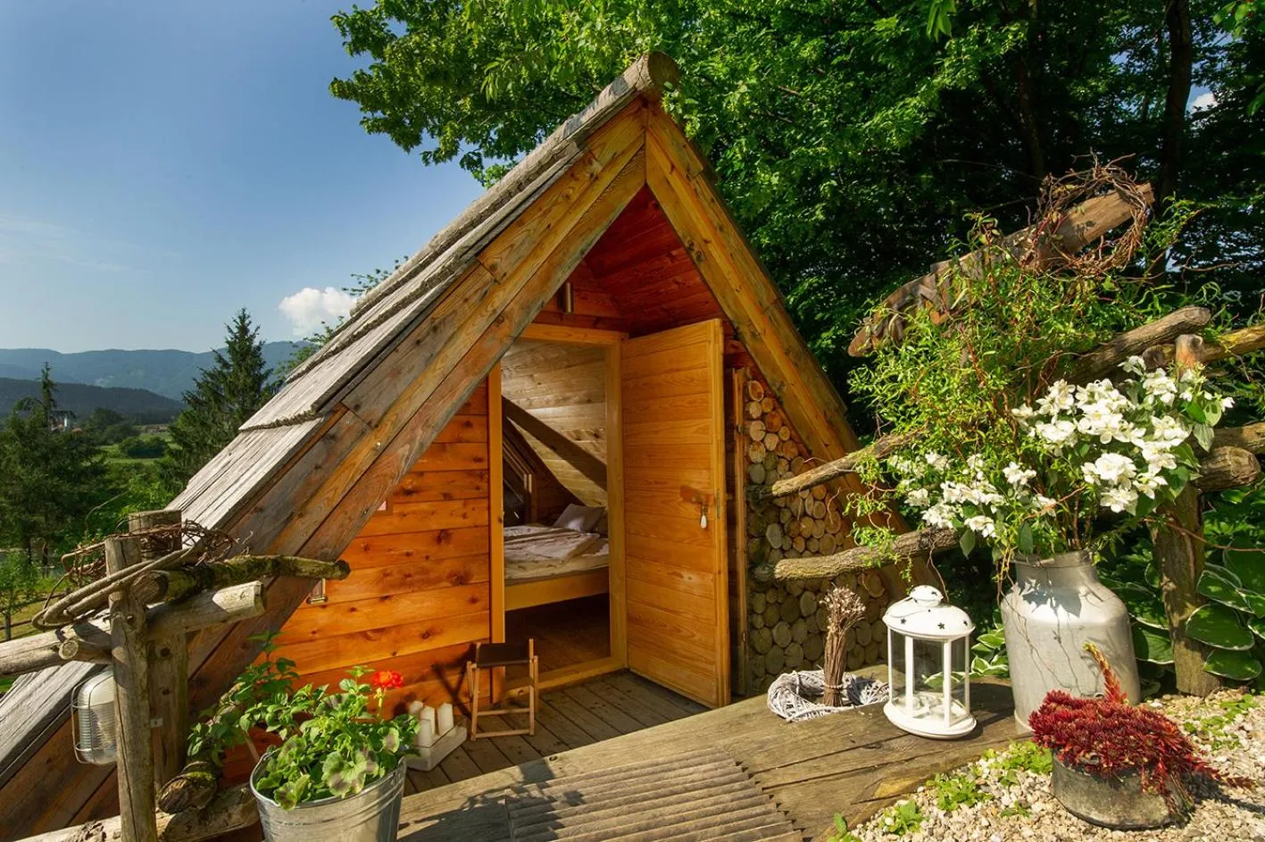 Property building in Glamping Savinja