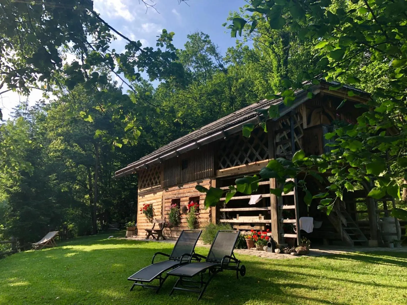 Property building in Glamping Savinja