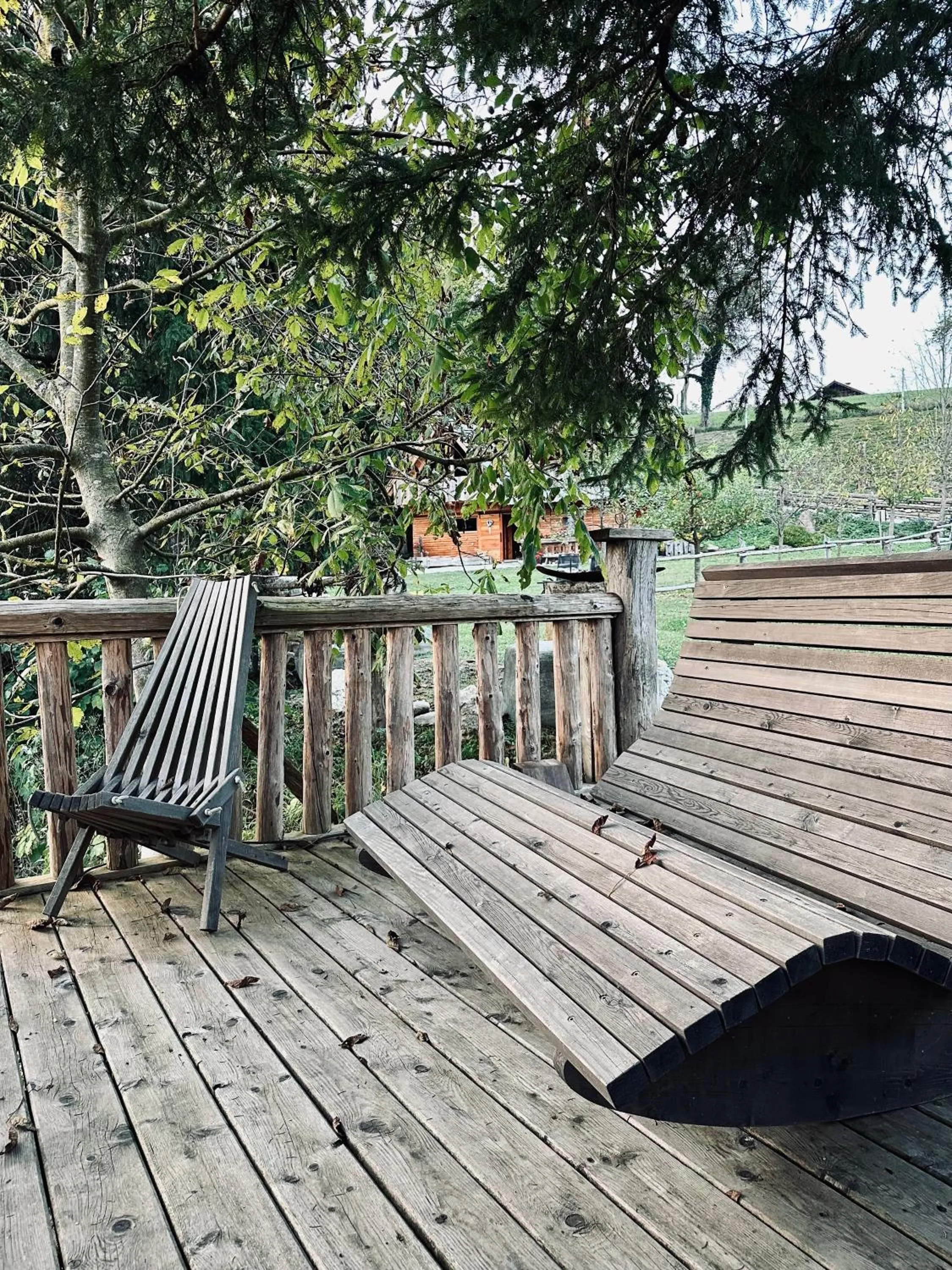 Balcony/Terrace in Glamping Savinja