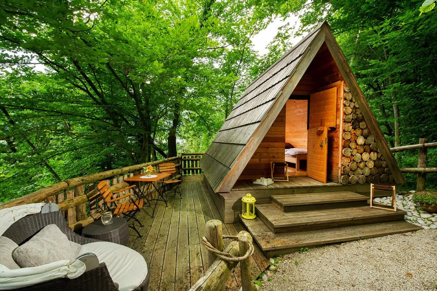 Property building in Glamping Savinja