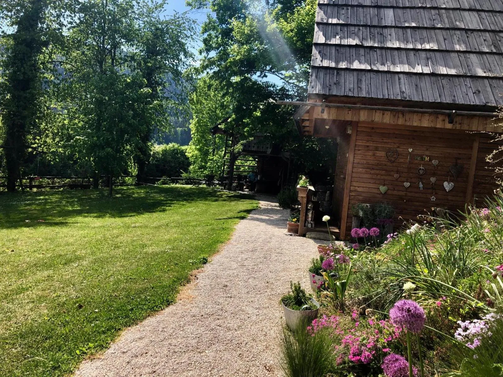 Garden in Glamping Savinja
